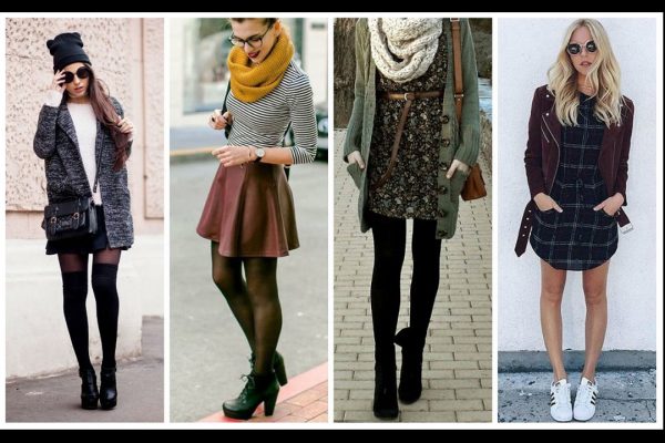Gabardinas, vestidos, faldas y bufandas en tonos clásicos y atrevidos