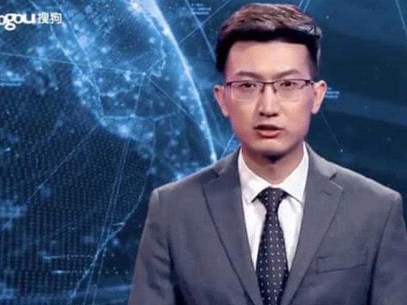 Primer presentador de noticias virtual