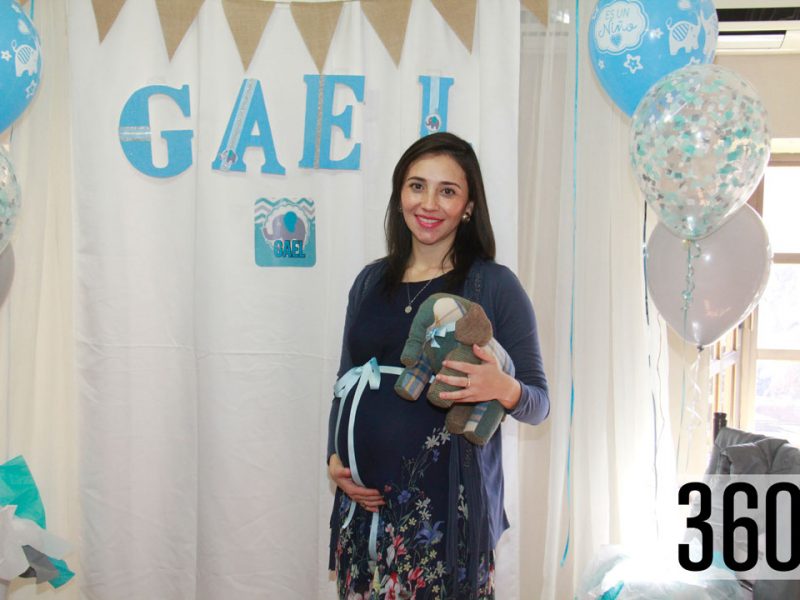 Dora Berlanga de Nares espera el nacimiento del nuevo integrante de su familia para los primeros días de febrero.