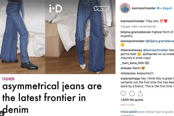 JEANS ASIMÉTRICOS