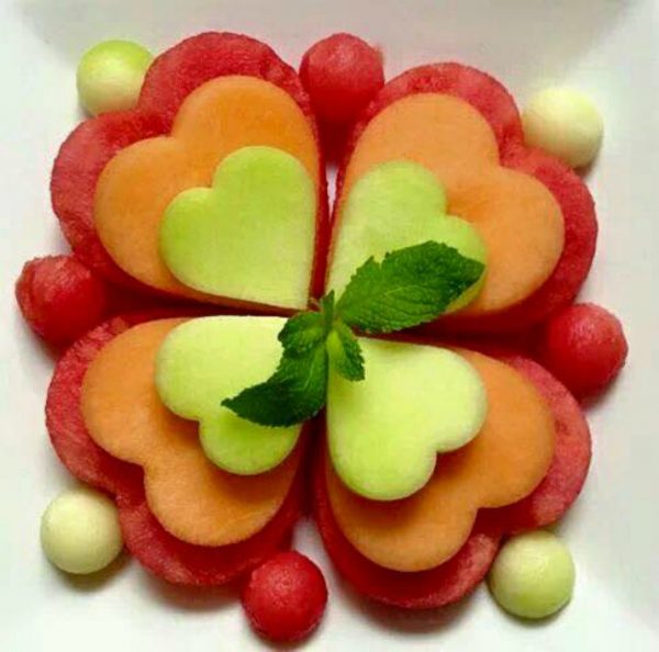 comida san valentín