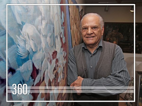 Con seis décadas de incesante trabajo, la obra de Emilio Abugarade transmite su pasión por la vida y el arte.