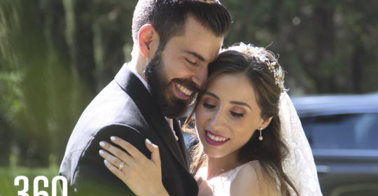 El día fue perfecto, con su familia celebraron la maravilla de su amor.