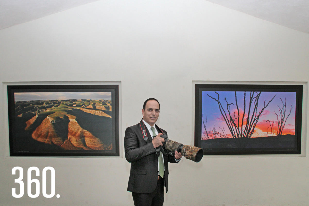 Daniel Garza Tobón fue galardonado con la Presea Manuel Acuña por su trabajo enfocado en la naturaleza y la preservación del medio ambiente.