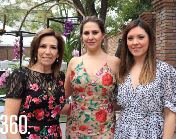 Patricia Abedrop, María Ángeles Martín y Vanessa Gómez.