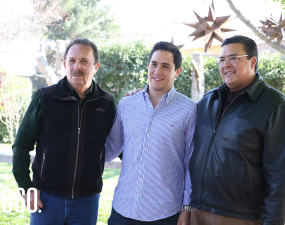 Josué Díaz, Juan Carlos Díaz y Felipe Torres.