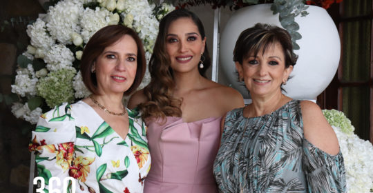 Patricia de la Mora, Andrea Hernández y Noris Arzamendi.
