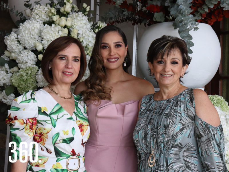 Patricia de la Mora, Andrea Hernández y Noris Arzamendi.