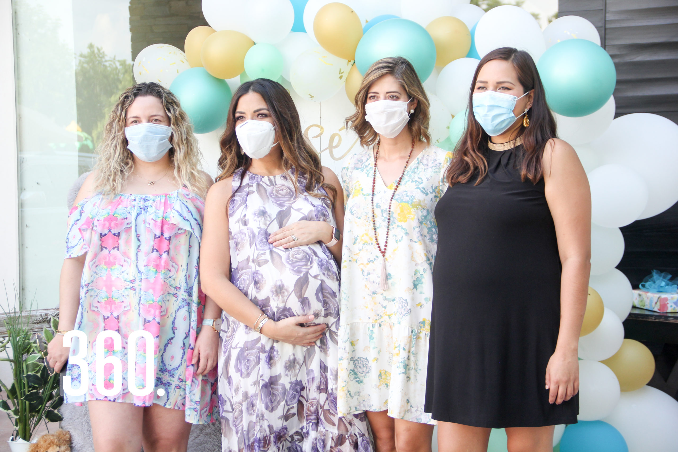 Romy Valdés, Beatriz Carrillo, Yussel Lozano y Nicté Guerrero.