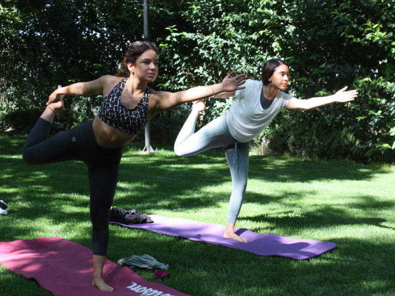 Alondra Lafuente y Yari Ríos.