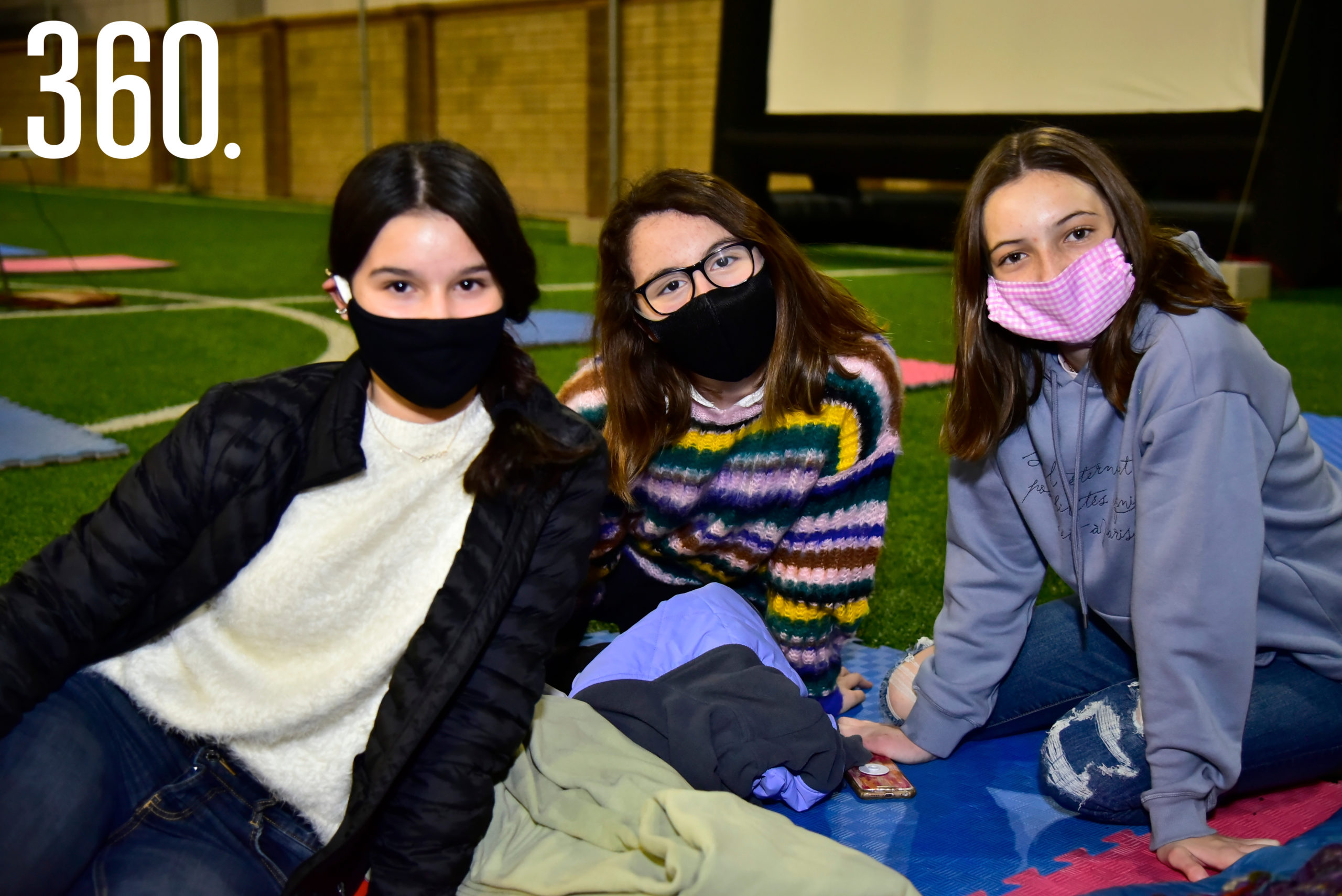 Valeria Flores, Fátima Grajeda y Sofía Garza.