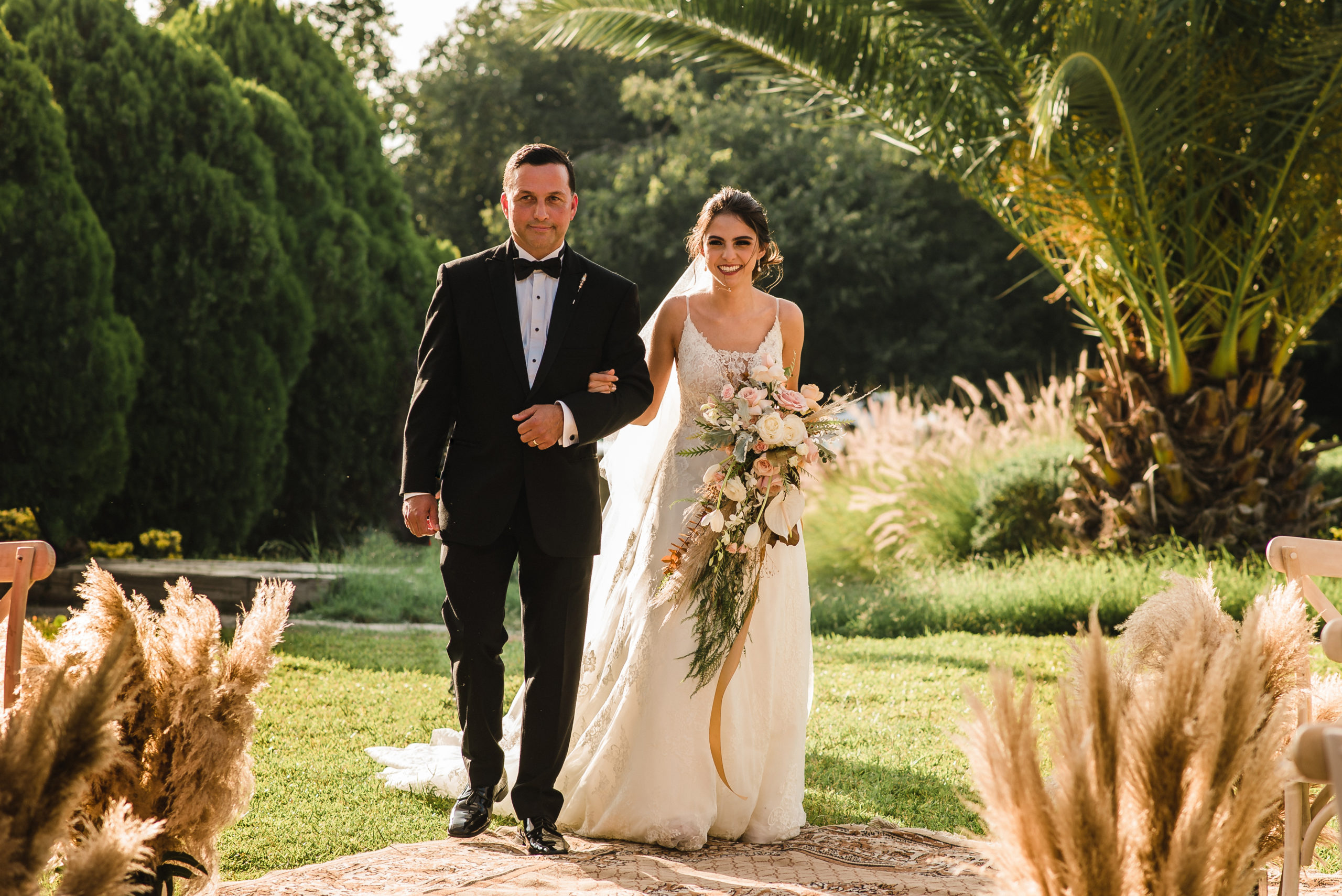 Marifer con su papá, Juan Carlos Sánchez.