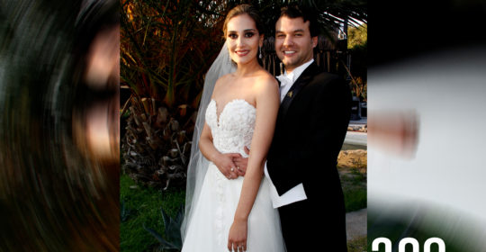 Andrea Hernández de la Mora y Álvaro Arzamendi Álvarez consagraron su amor ante Dios con el sacarmento del matrimonio.