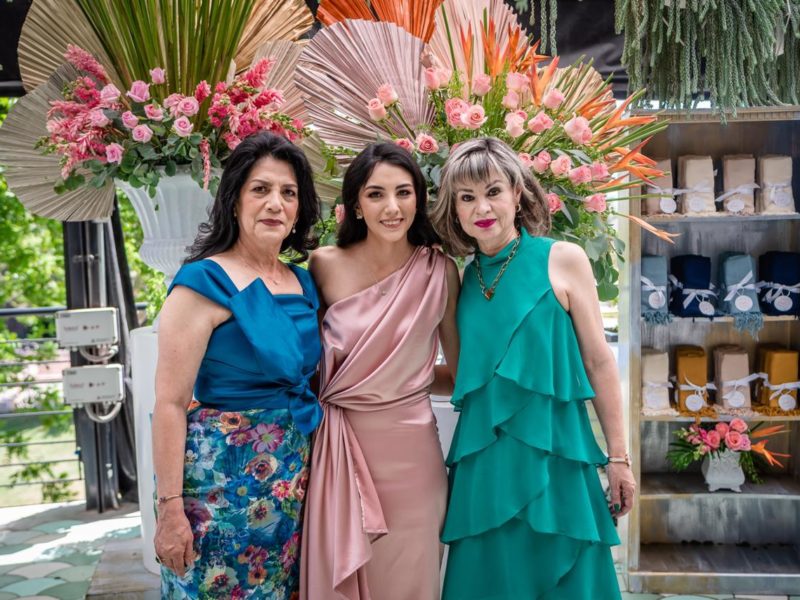 María Elena Vázquez, Paola Rodríguez y Laura Patricia García.