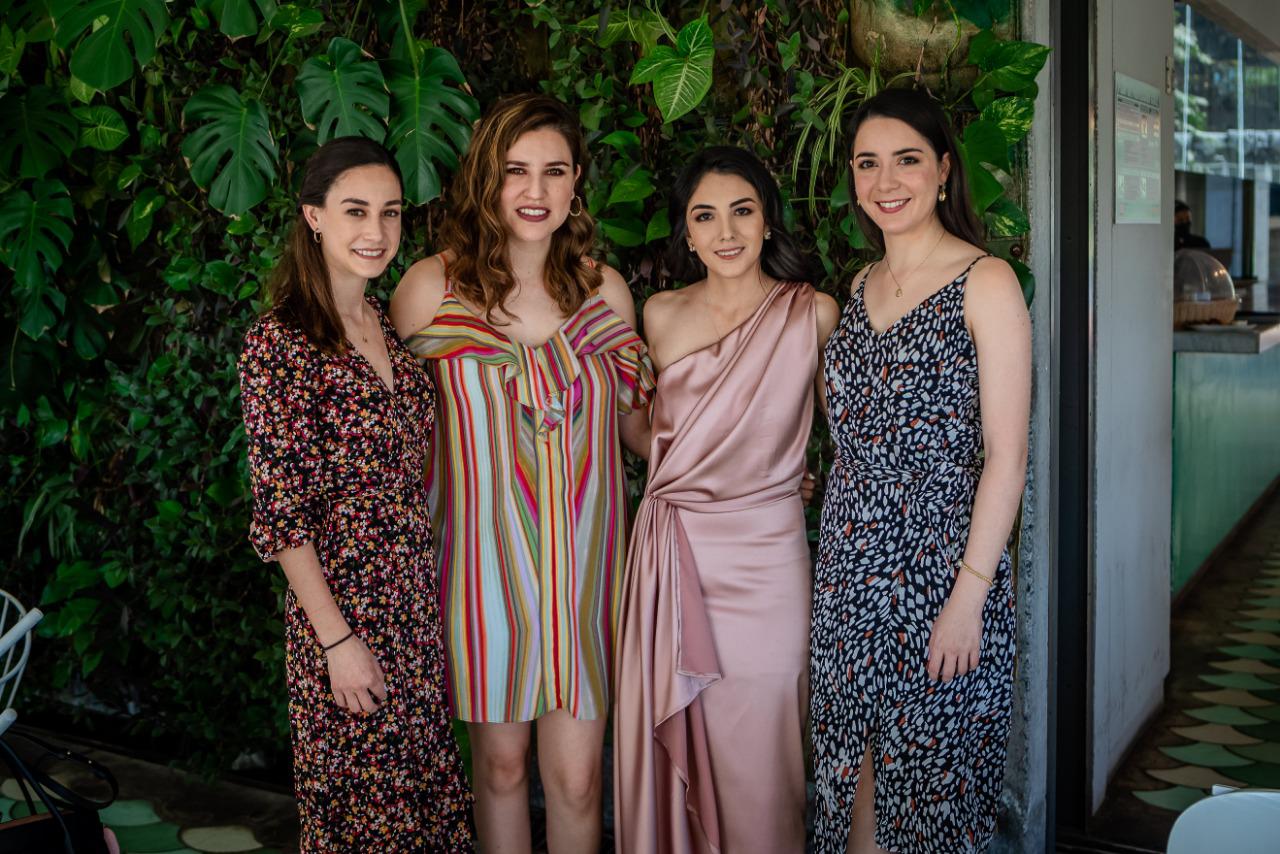 Marygaby Morales, Ana Tere Calderón, Paola Rodríguez e Isabel Garza.