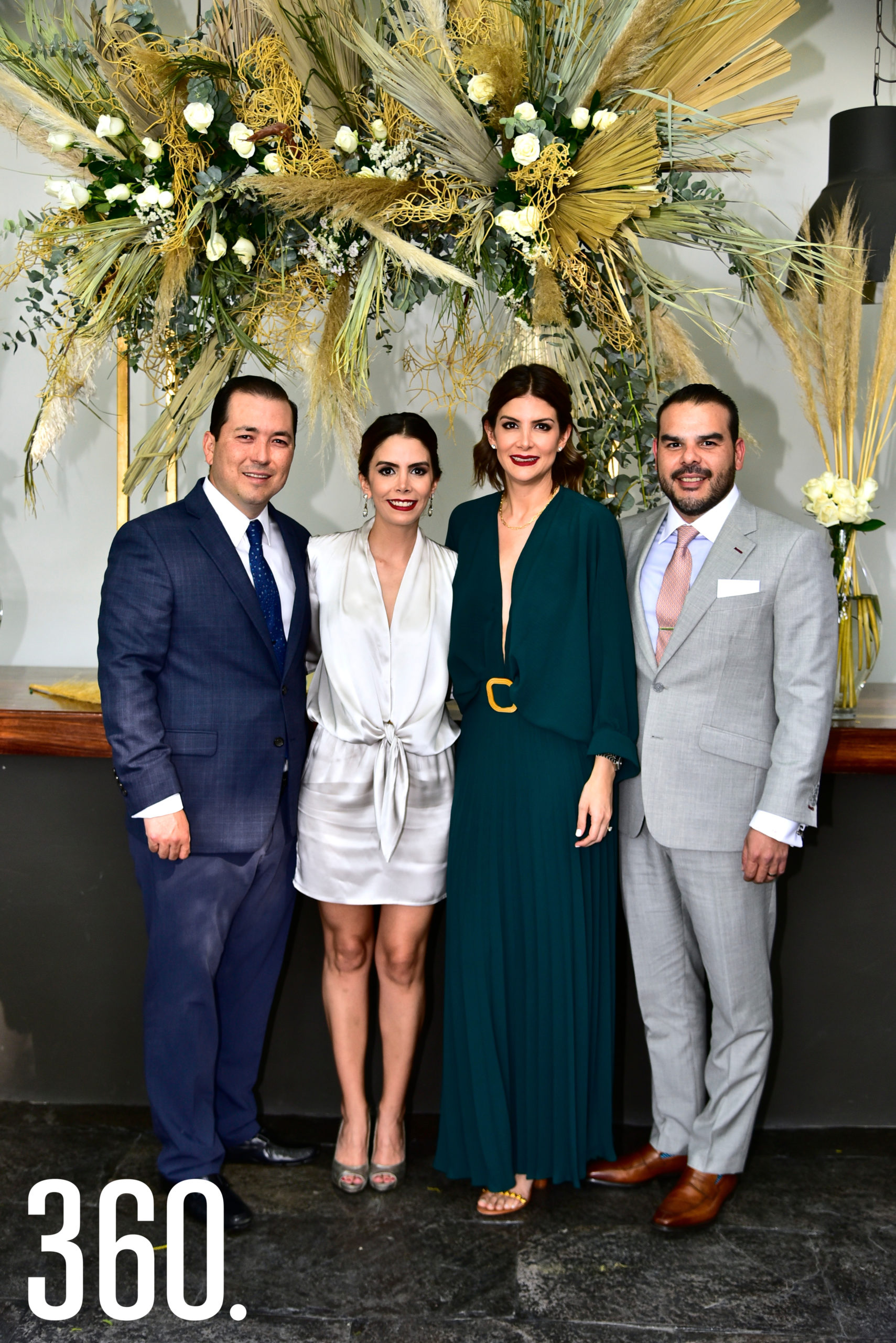 Eduardo López, Sarah Rodríguez, Jamir Ramírez y Adriana Rodríguez.