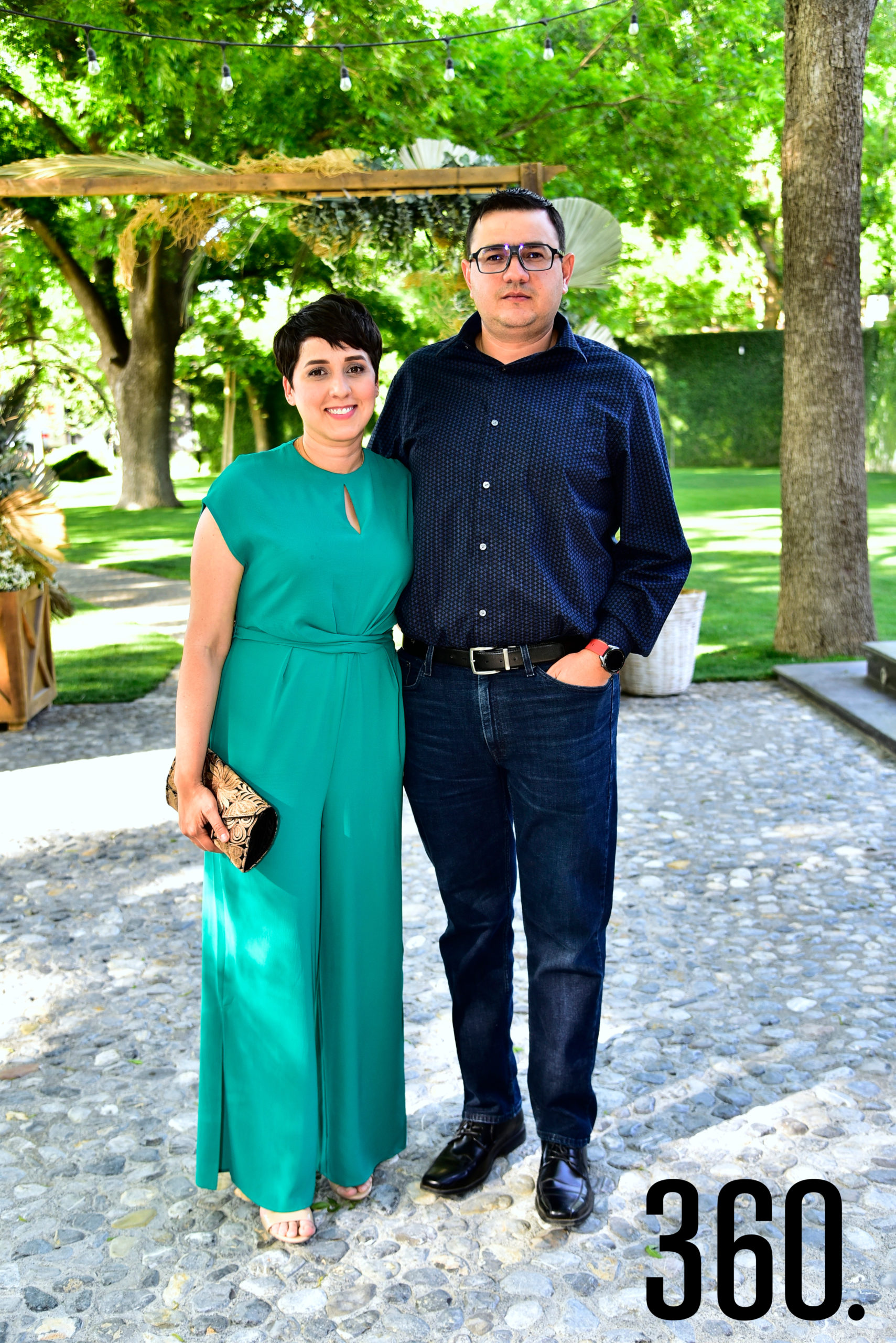 Paola Tejeda y Mario Guerra.