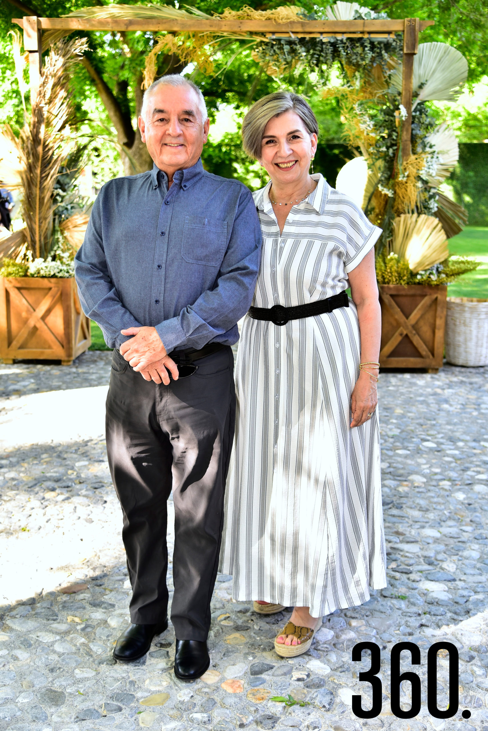 Rubén Rodríguez y Amparo Hernández.