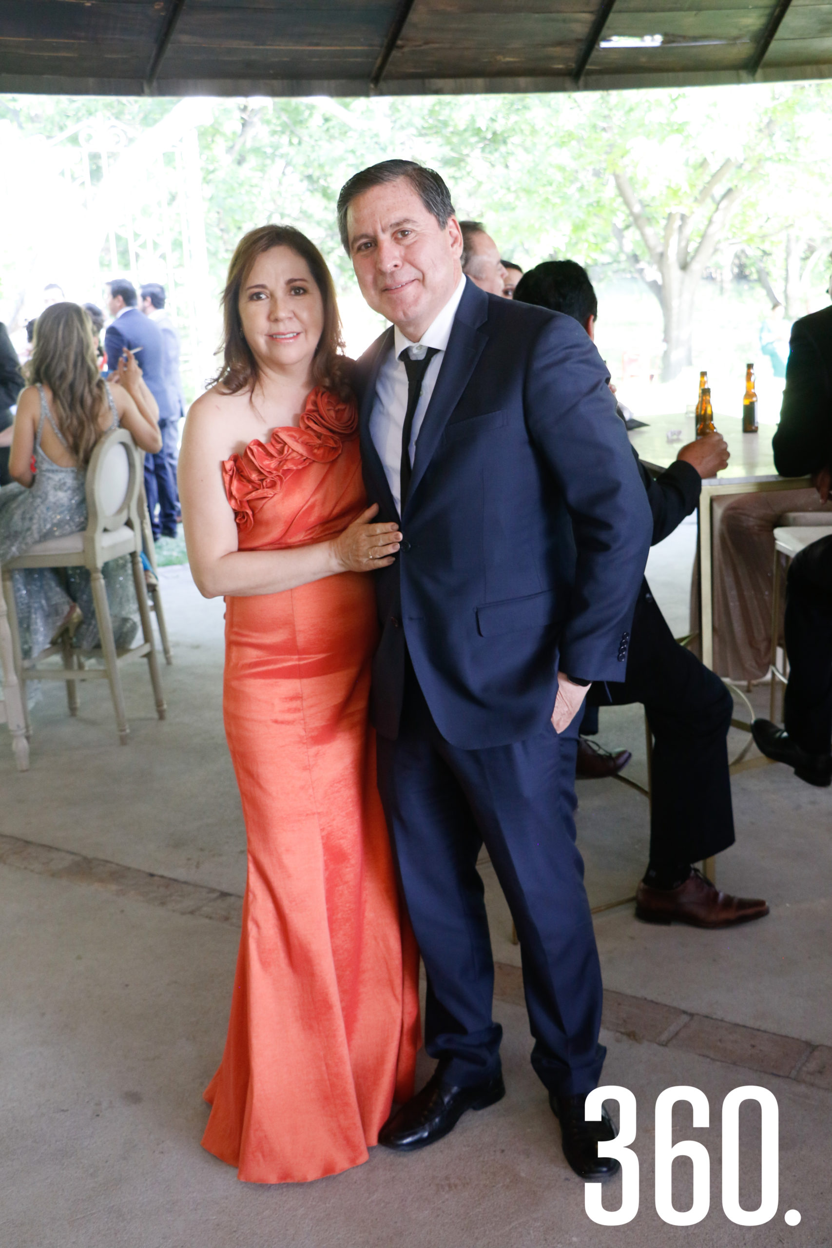 Blanca Contreras y Eduardo Sandoval.