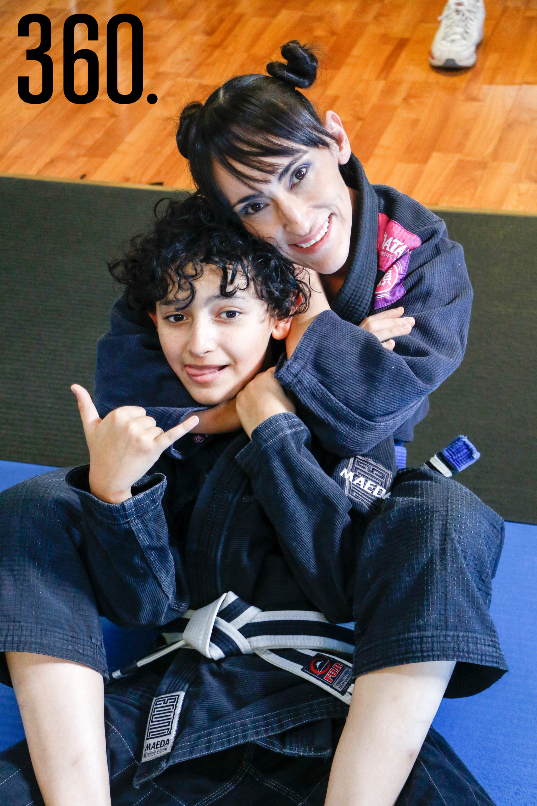 Entró al deporte gracias a su hijo.