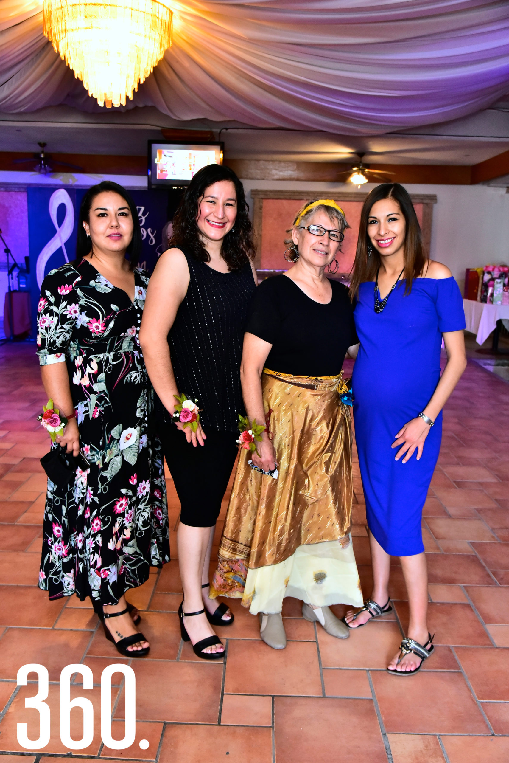 Rocío Ramírez, Diana Karina Sánchez, Sanjuana Castillo y Alondra Magaly Sánchez.