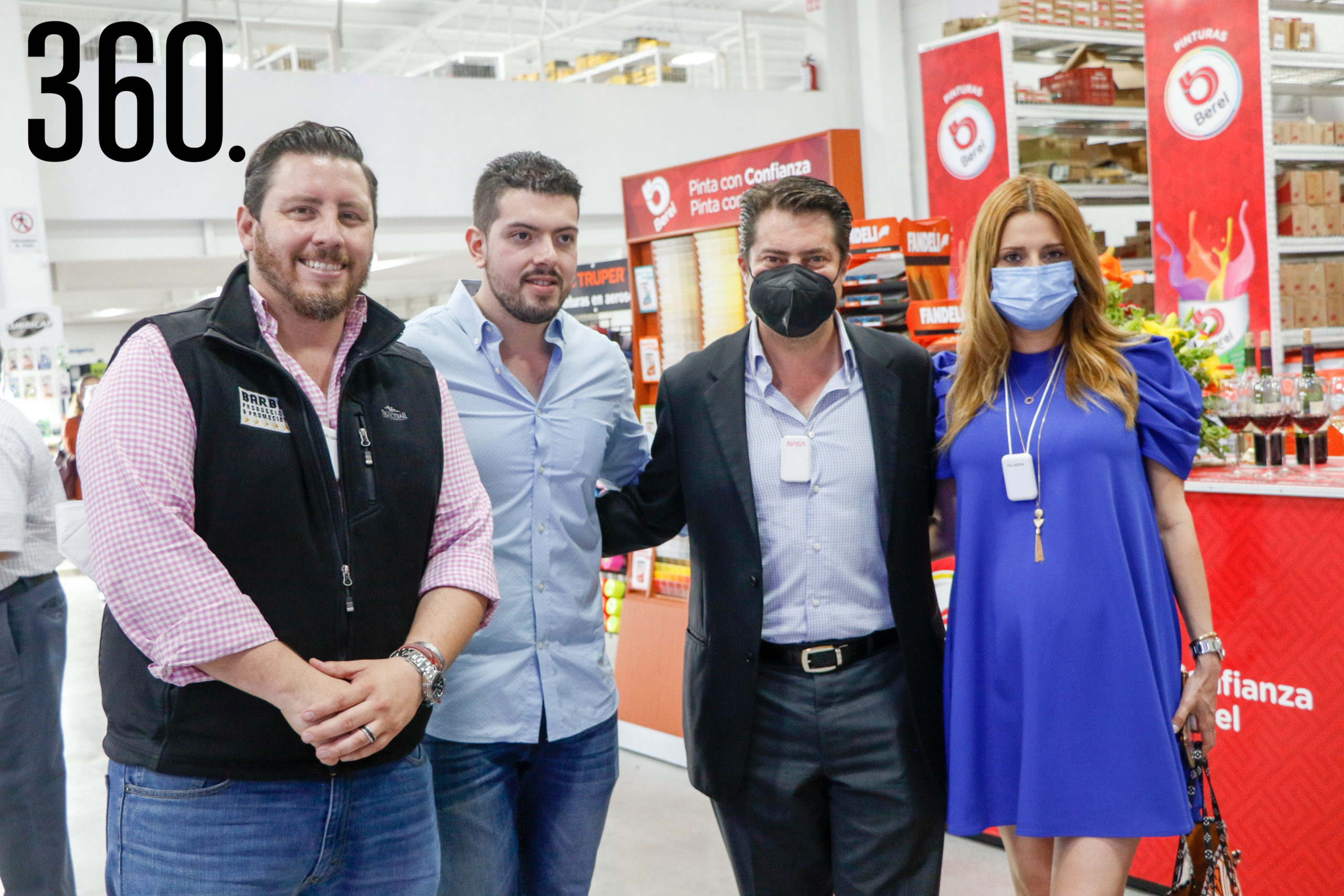 Rodrigo Barba, Alejandro Güitron, Enrique Martínez y Morales y Lilia Hiarmes.