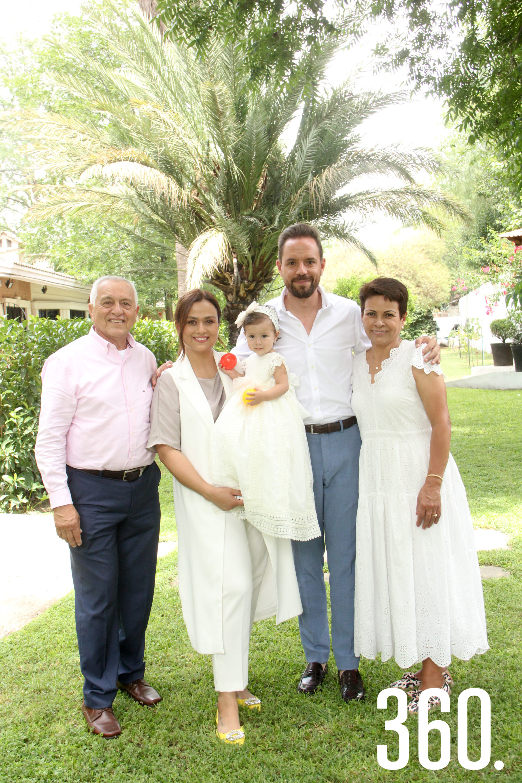 Francisco Sandoval, Ale Sandoval, María Kuijt, Víctor Kuijt y Juanita Magallanes.