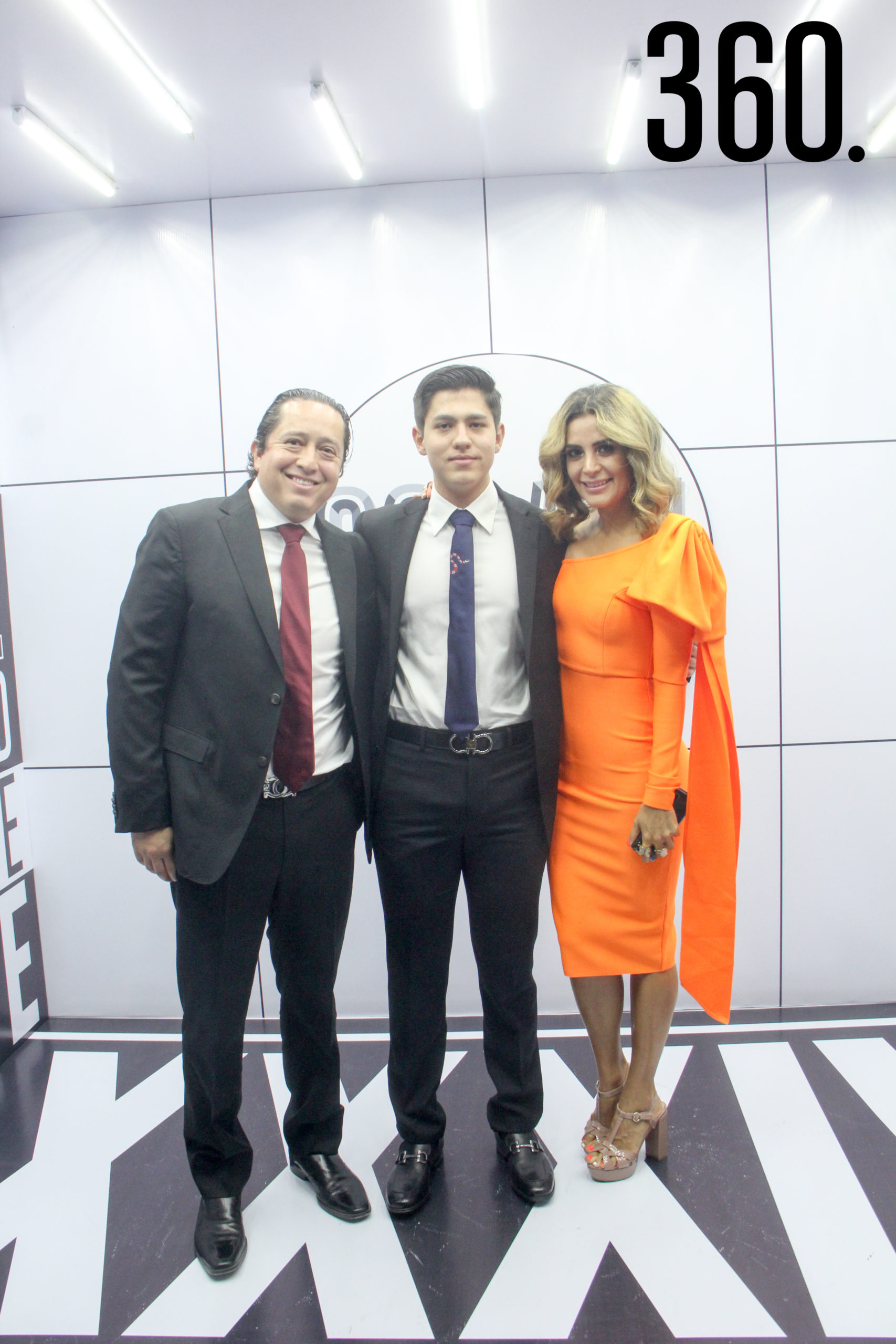 Luis Cárdenas, Emilio Bichara y Gaby Sánchez.