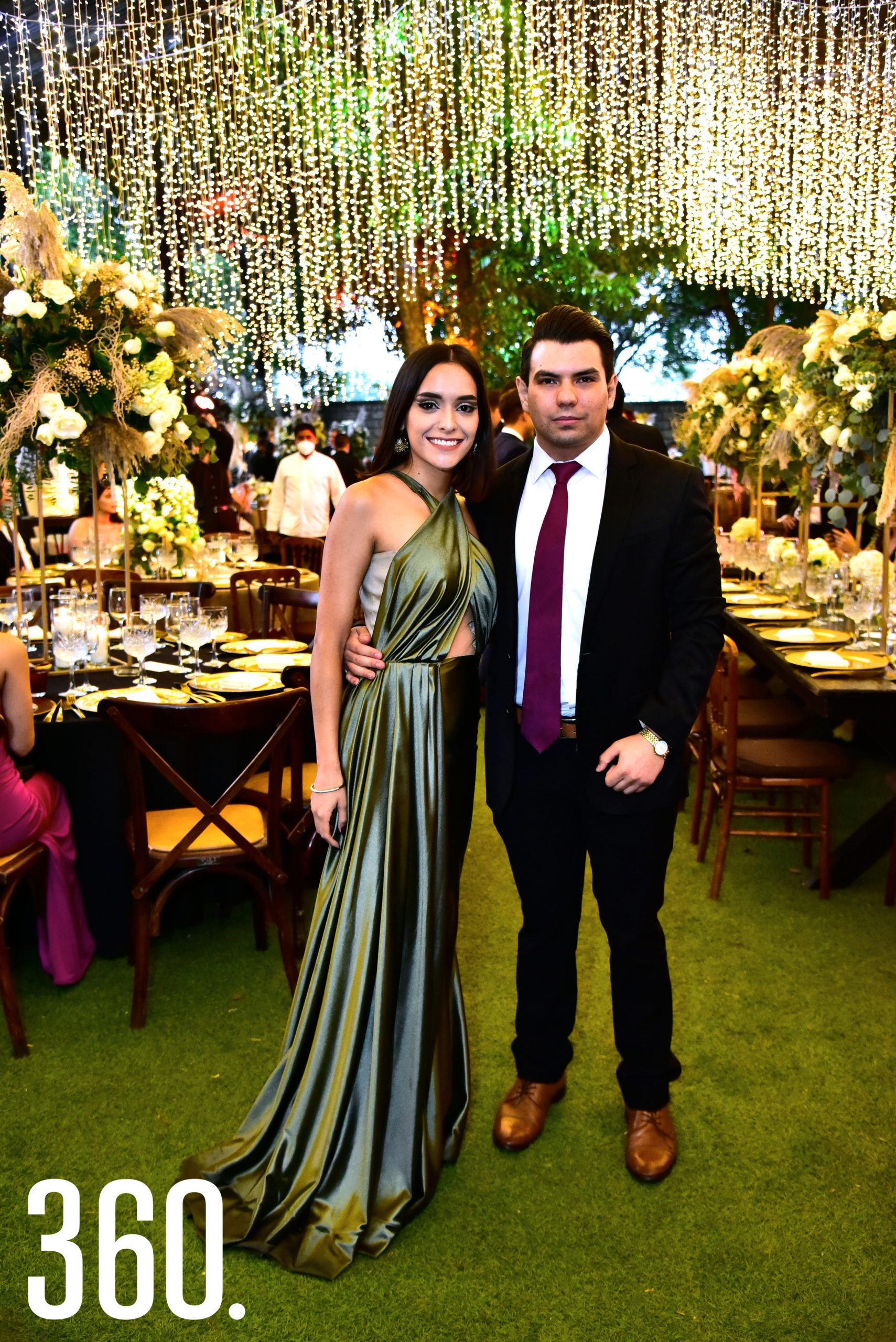 Ximena Sarmiento y Diego González.