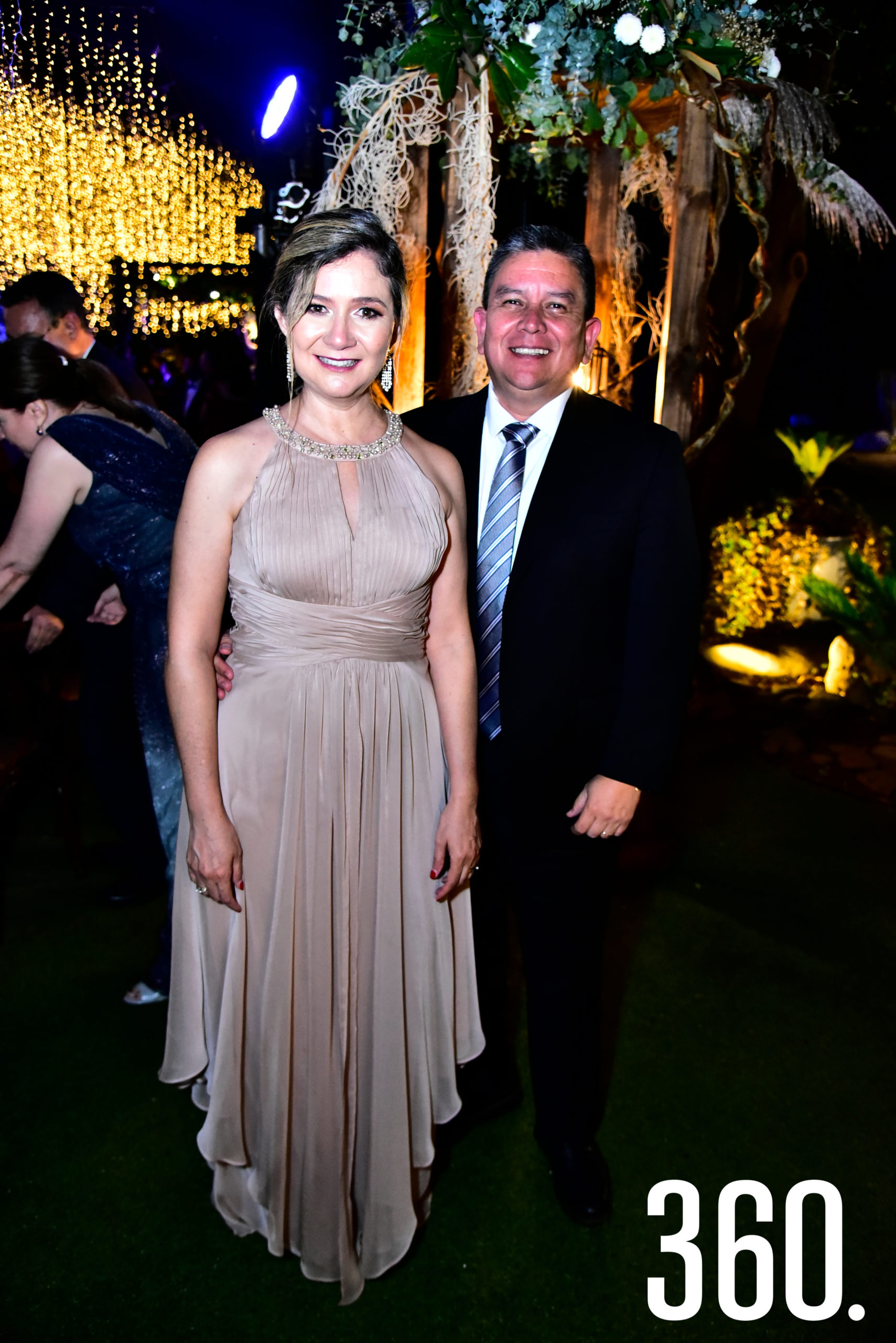 Ana María González y César Fuentes.