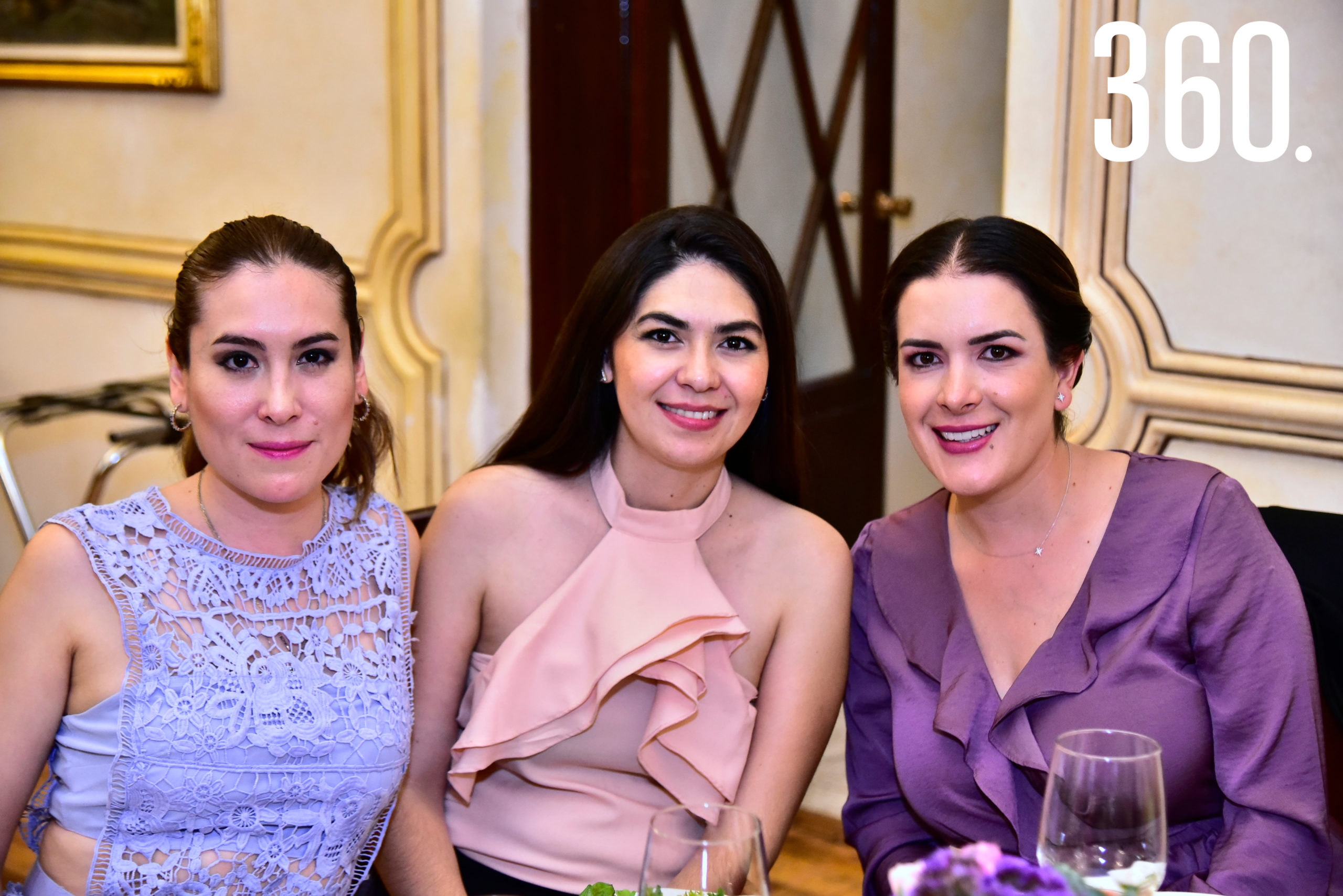 Sofía Oranday, Gaby Garza y Elsa Dávila.