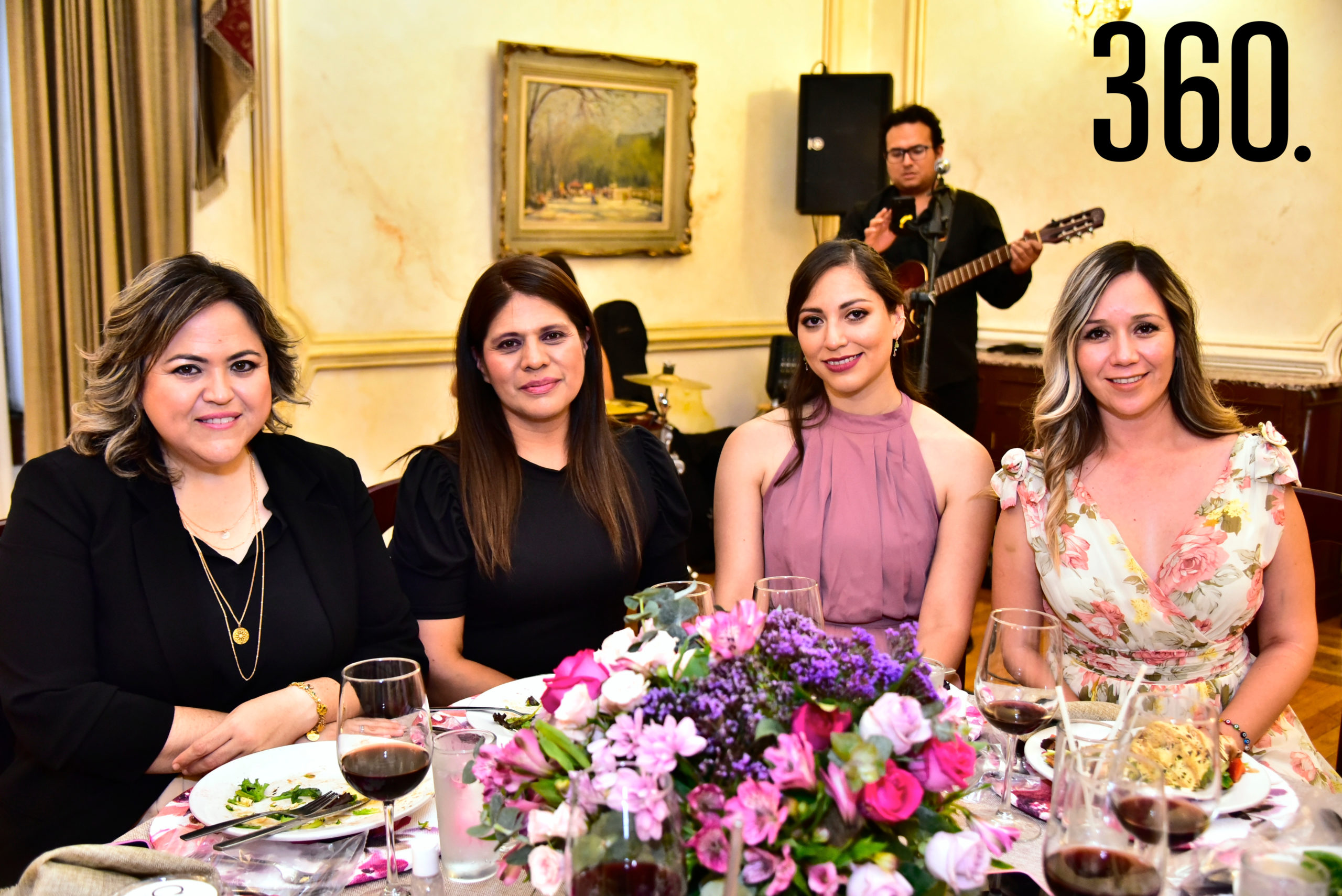 Cynthia Villarreal, Aleida López, Lourdes Torralba y Alejandra Agüero.