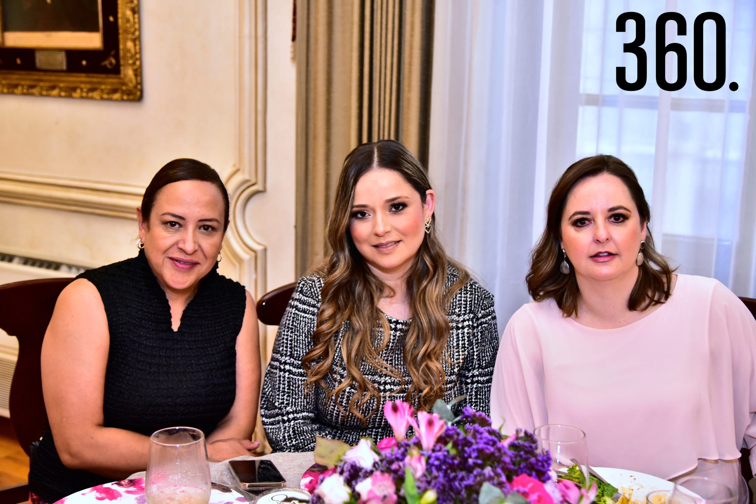 Lula Sánchez, Ana Lucia Cavazos y Miriam Fuentes.