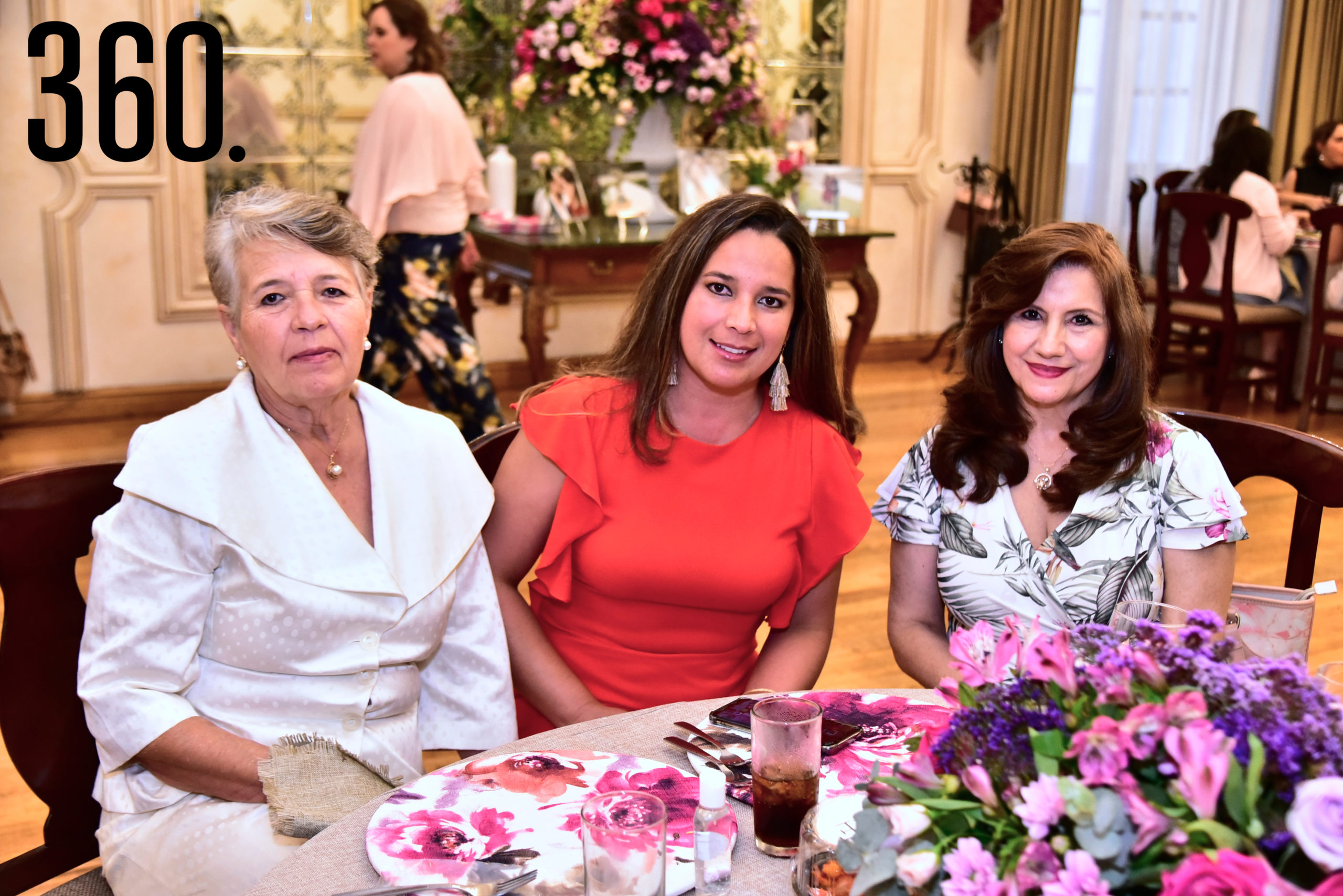 Verónica de la Garza, Verónica Rosales y Dalia Rodríguez.