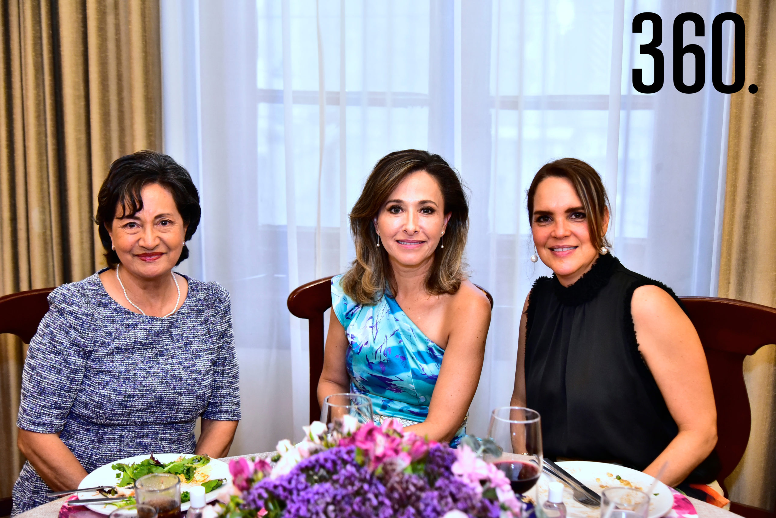 Maru Hidalgo, Anabel de Pabila y Giovanna Heath.