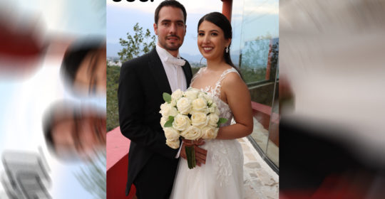 Juan Pablo Villalobos Rodríguez y Ana Sofía Tovar Fernández unieron sus vidas mediante el sacramento del matrimonio.