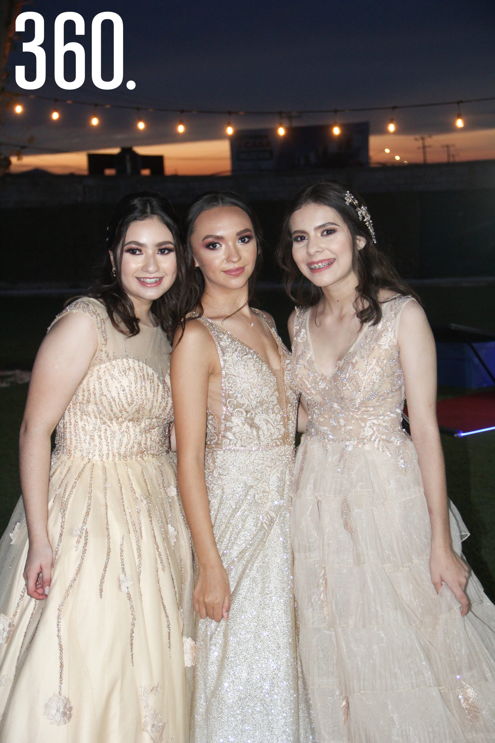 Zara Chávez, Julia Carranza y Nancy Montijo.