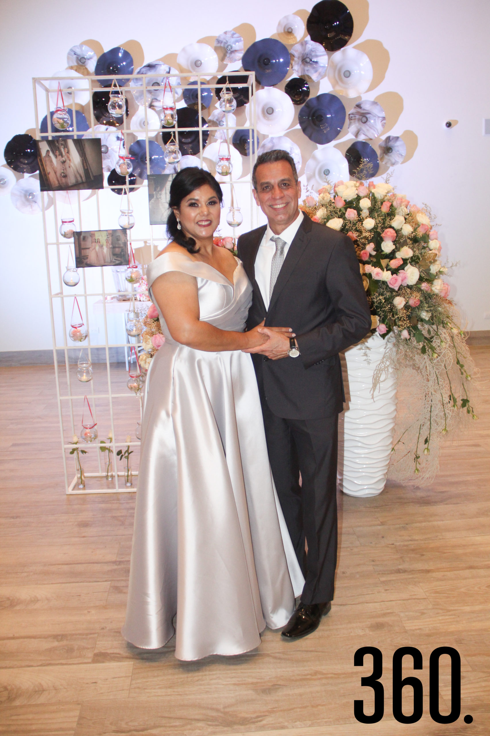 Cecy Rodríguez y Felipe Montijo, padres de Nancy.
