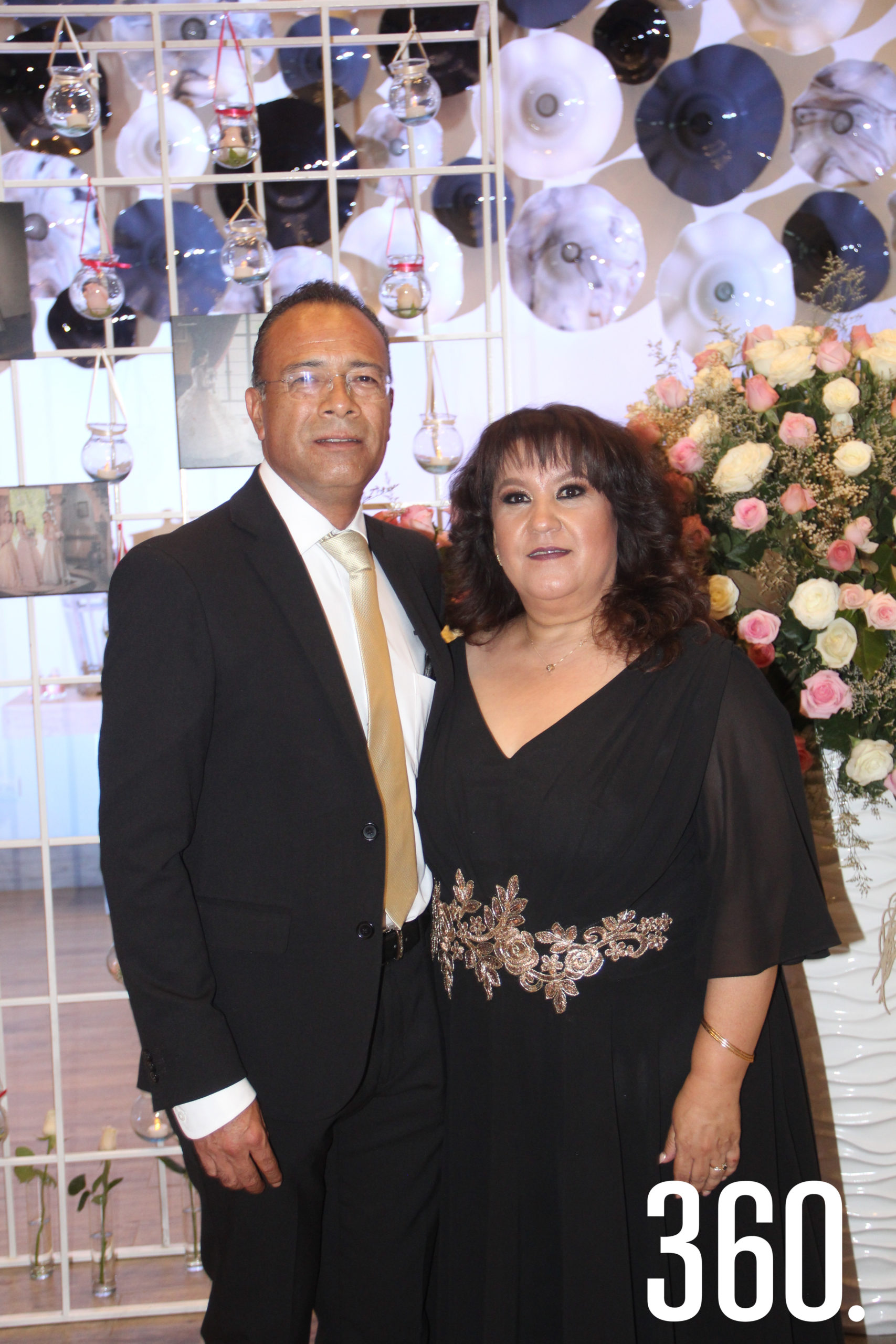 Gabriela García y Luis Enrique Chávez, padres de Zara.