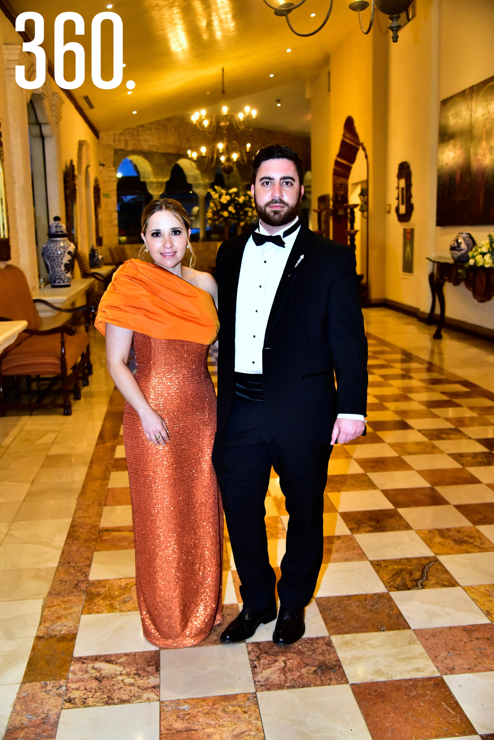 Claudia Valdés y Guillermo García.