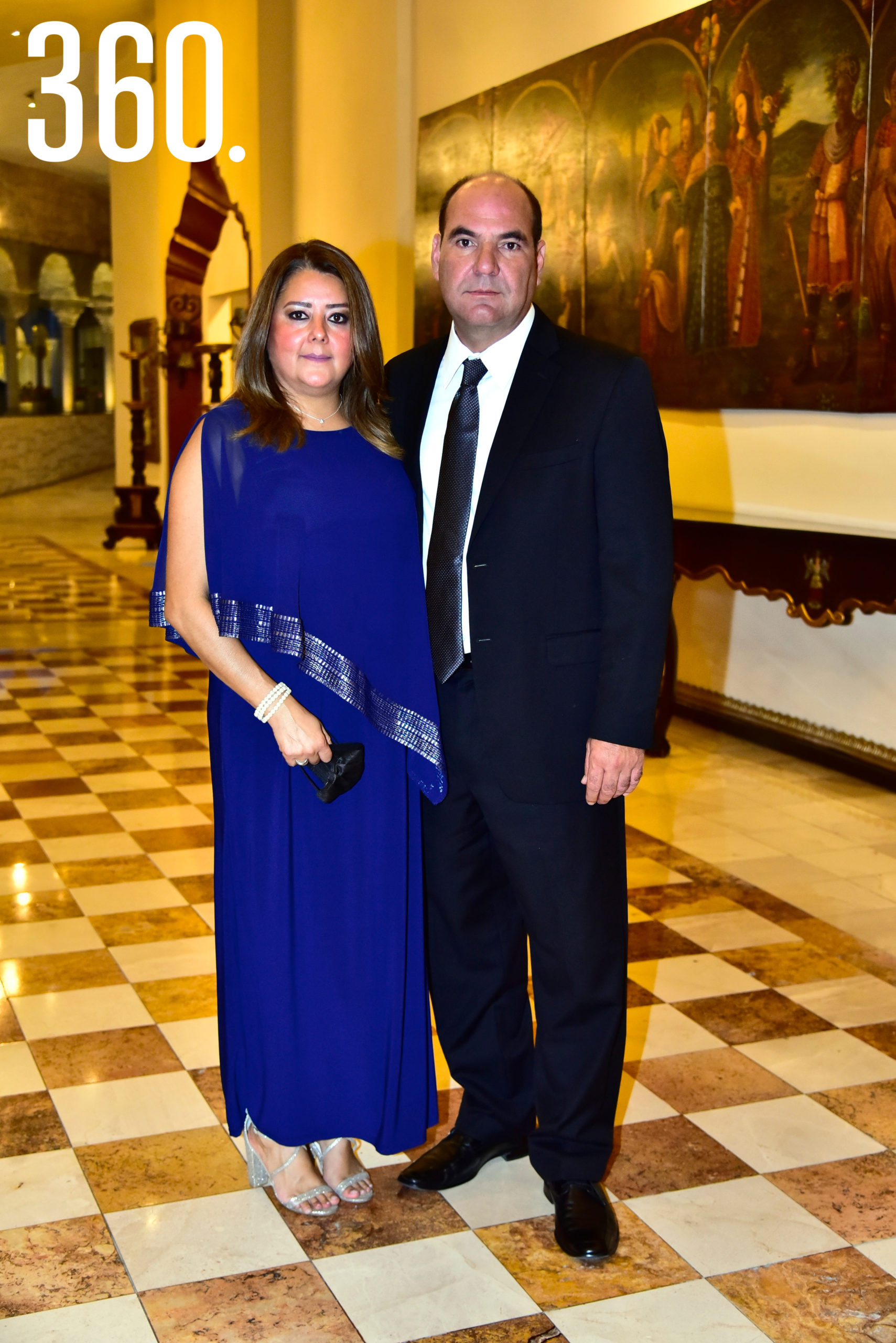 Verónica Hernández y José Ricardo Pérez.