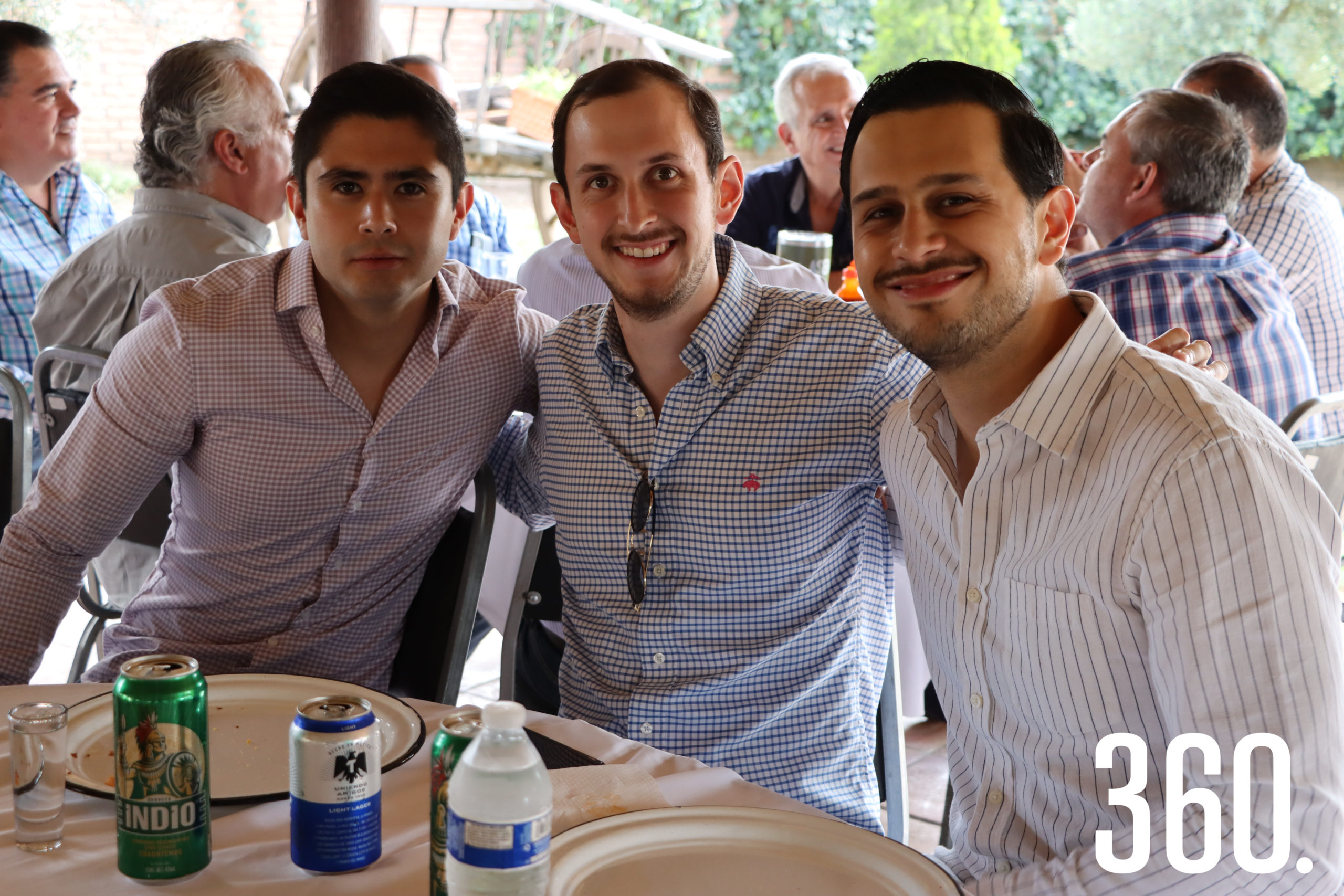 Adolfo Gaytán, José Luis Dávila y Luis Sepúlveda.