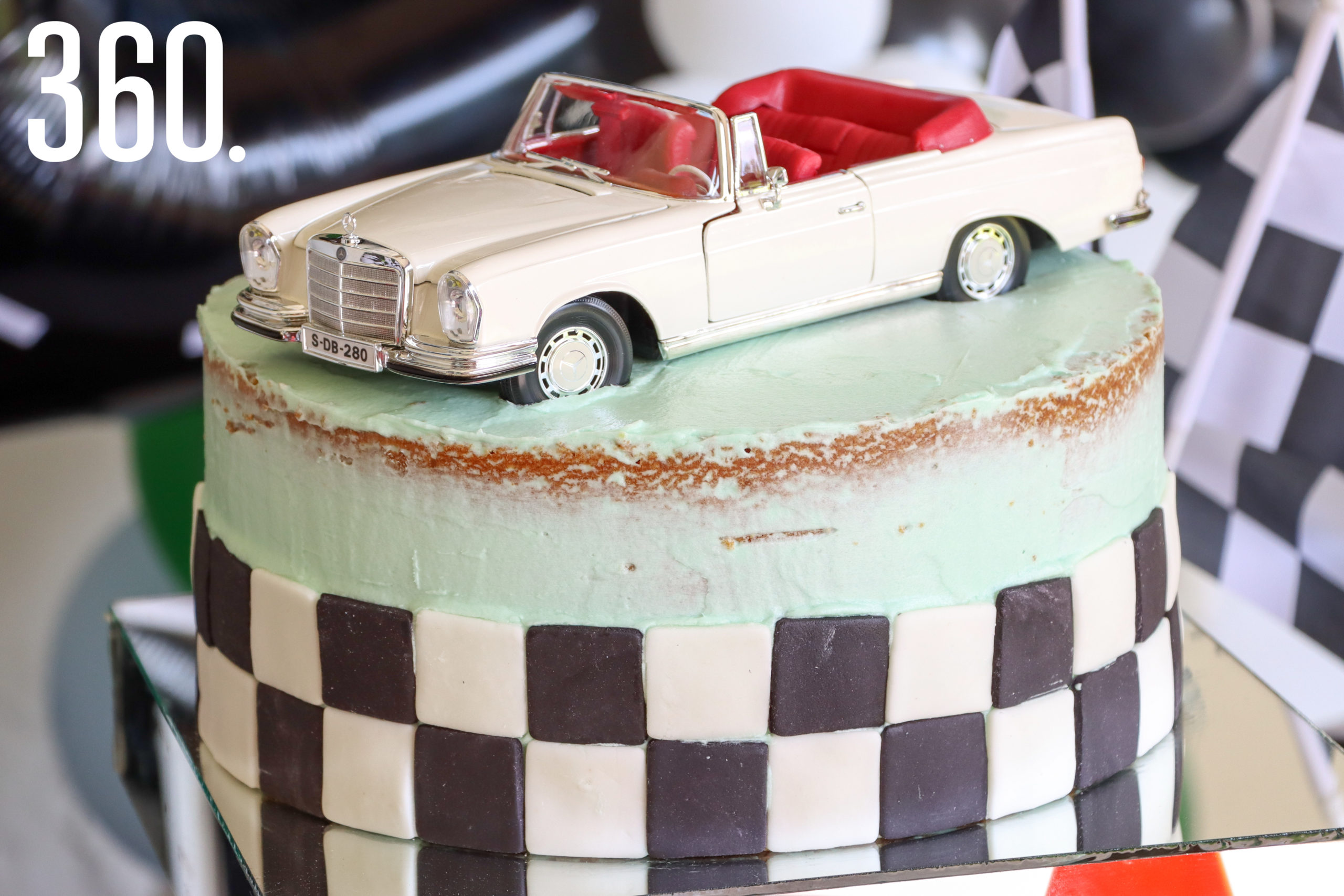 Pastel del festejado.
