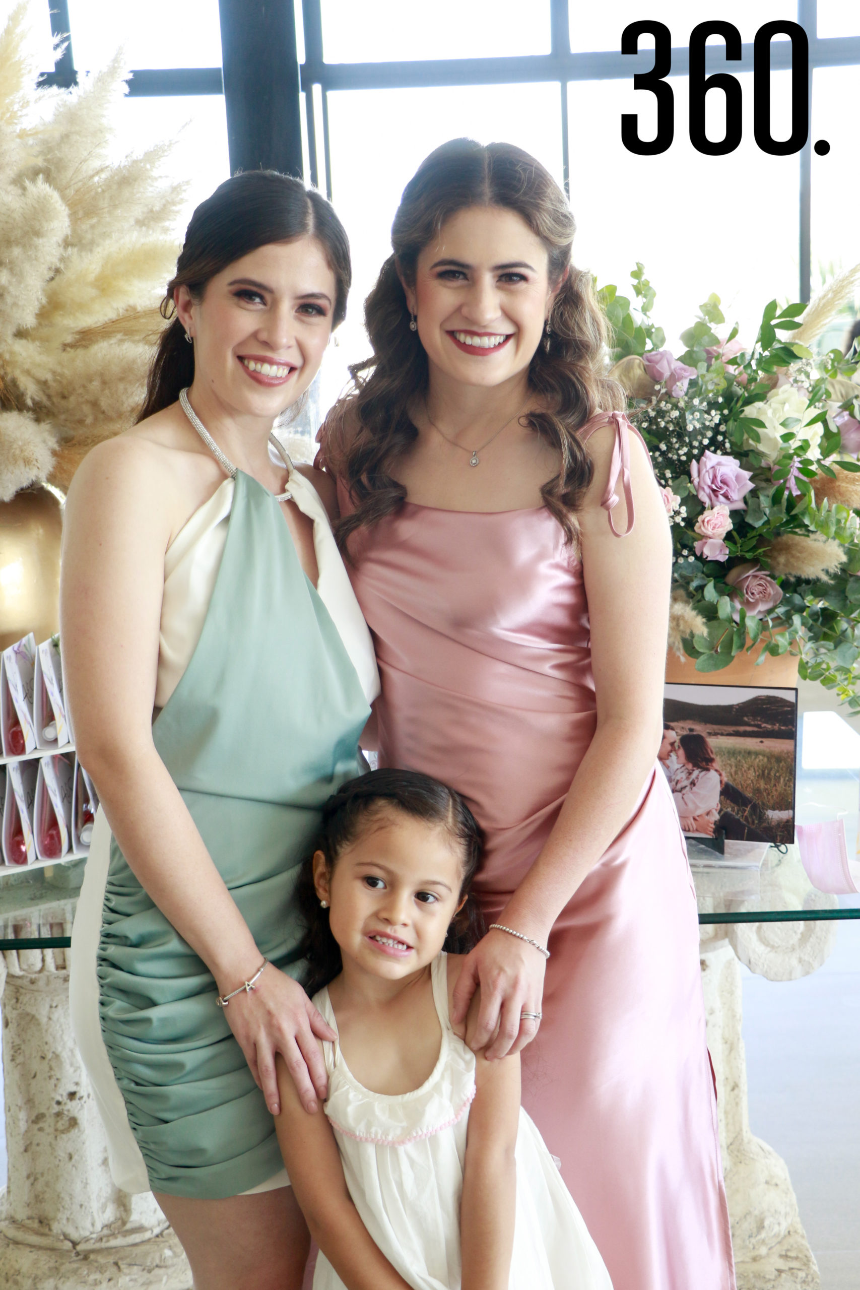 Andrea Fuentes, Paulina Fuentes y María Paulina Aguirre.