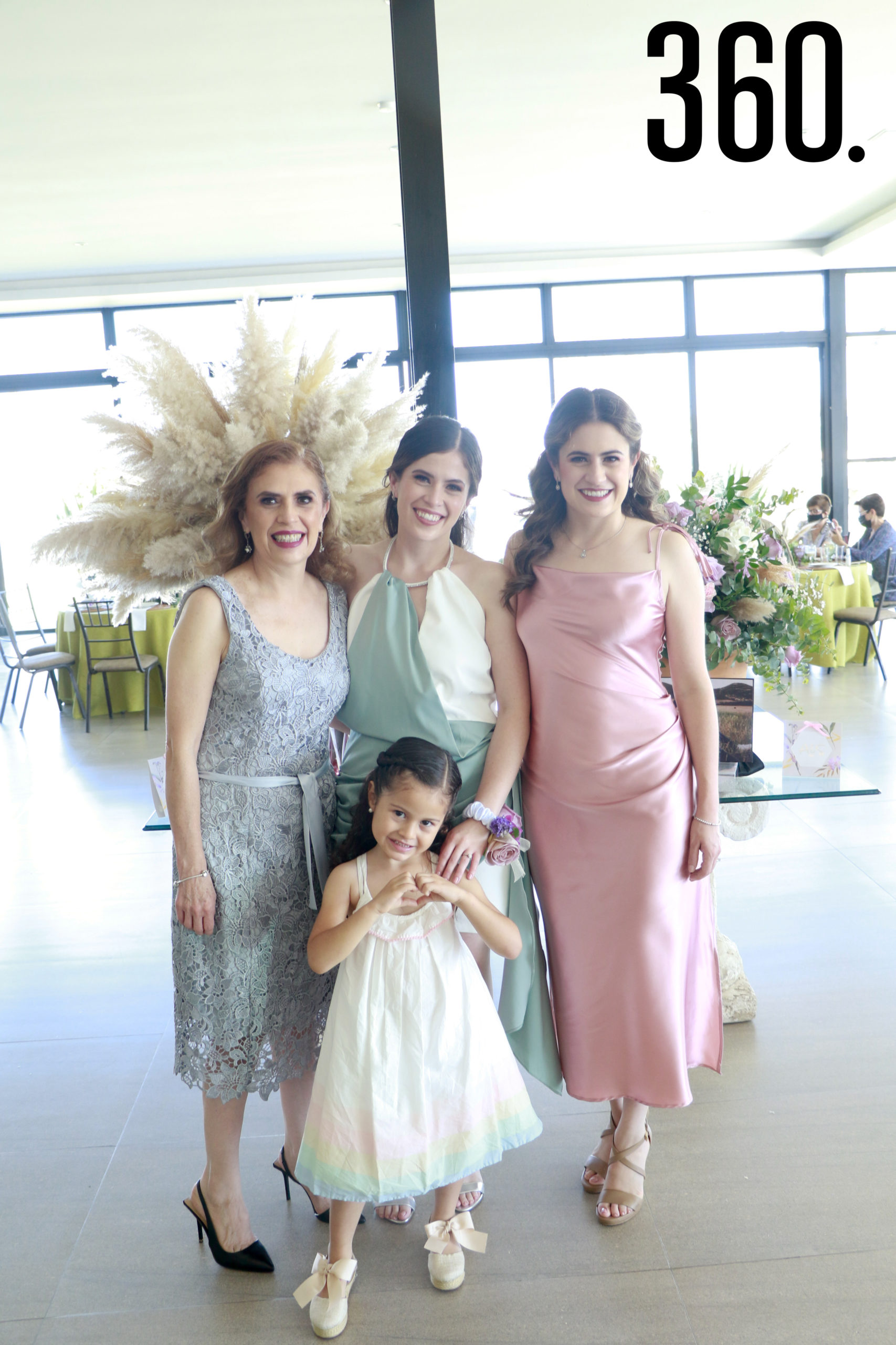 Patricia Castro, Andrea Fuentes, Paulina Fuentes y María Paulina Aguirre.