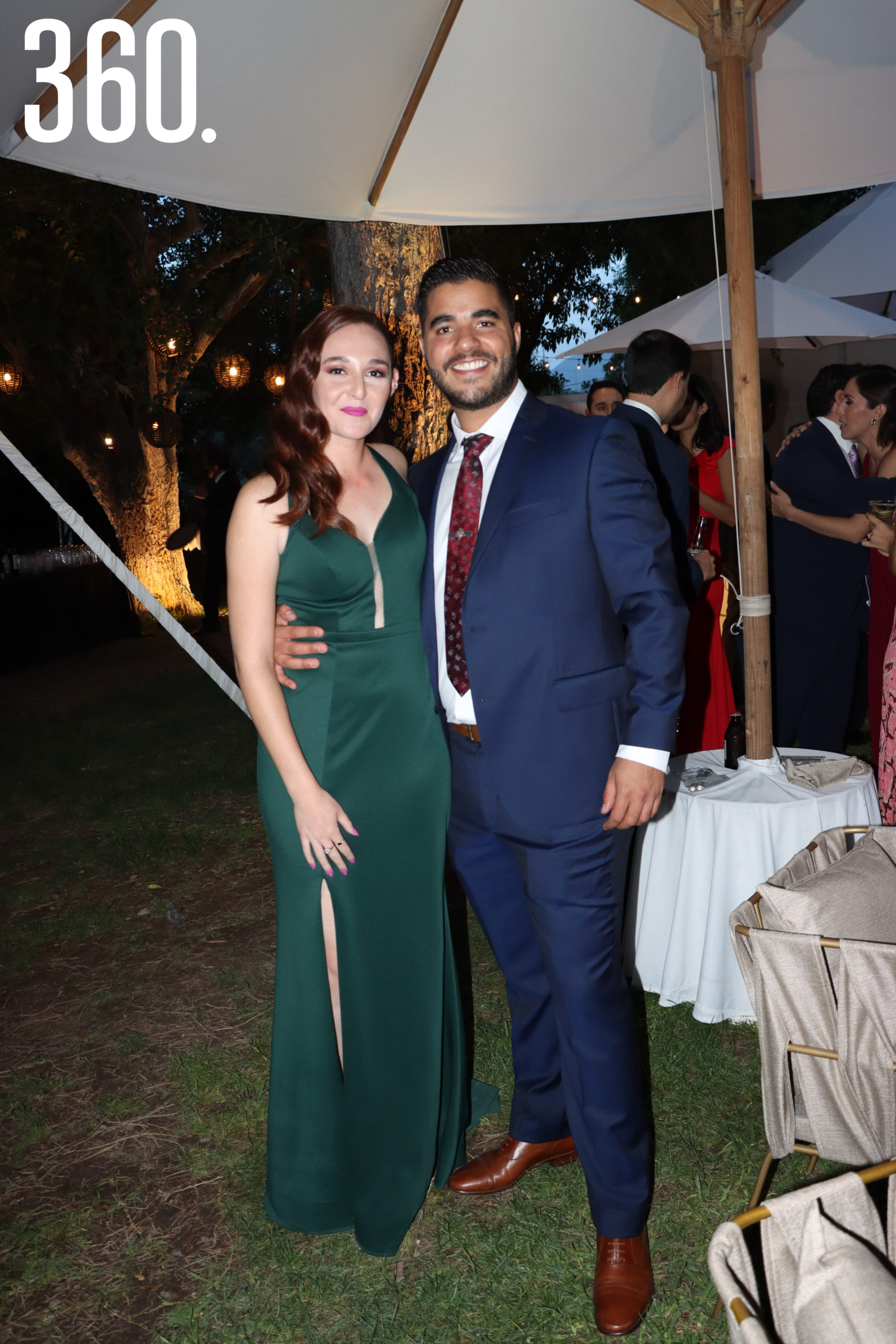 Andrea Posadas y Alejandro Guerra.