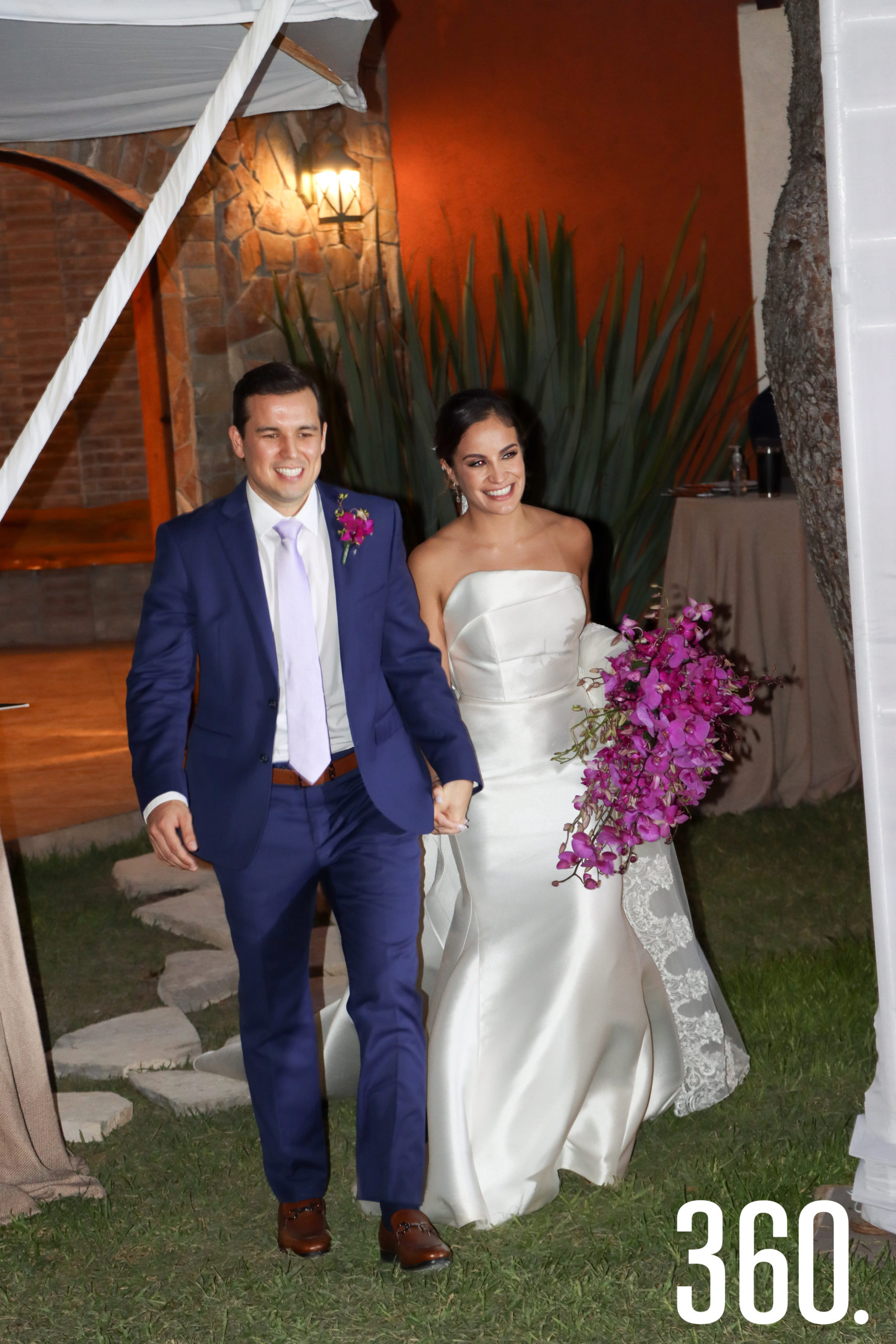 Entrada de los novios.