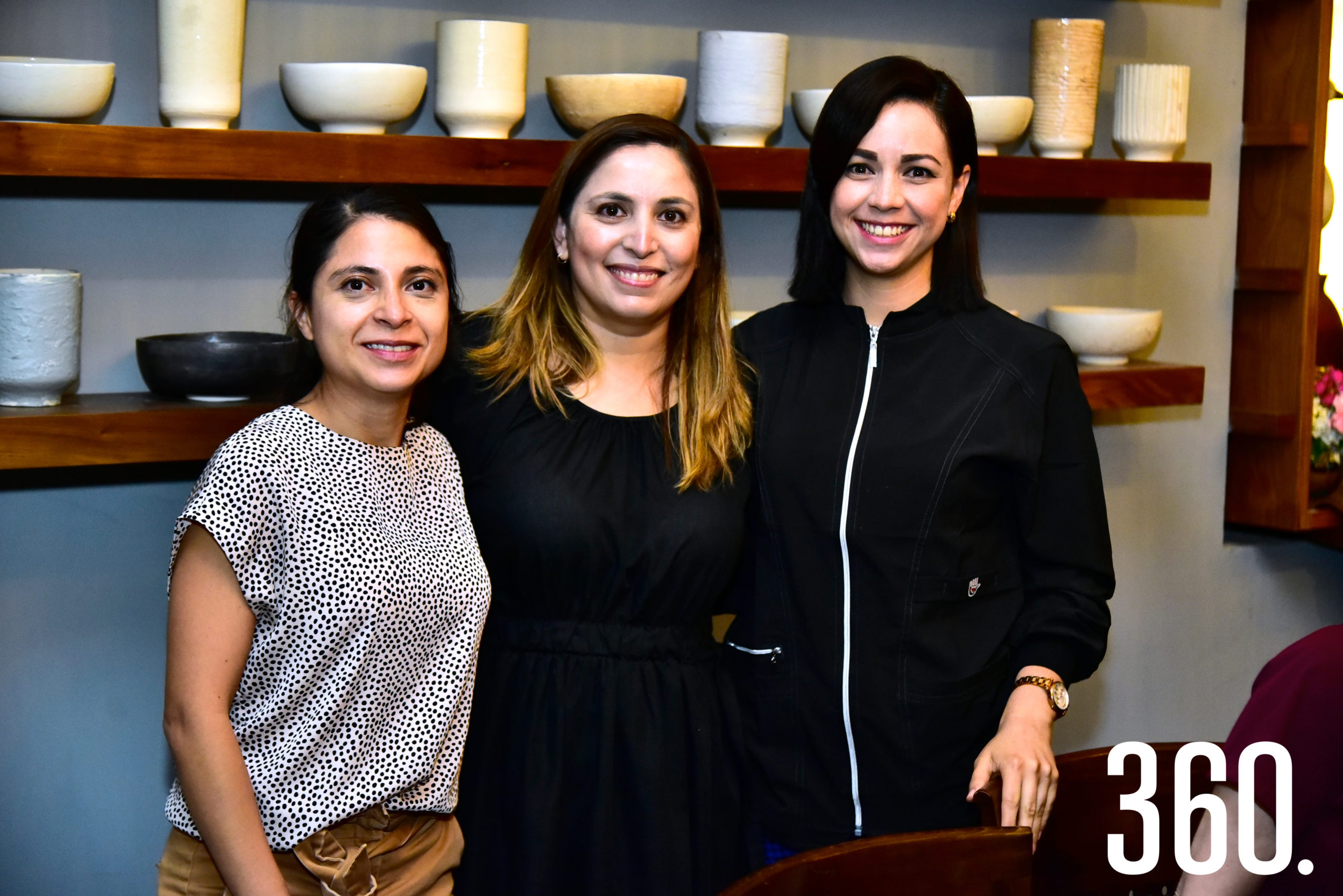 Rosa Martínez, Sofía Rodríguez y Flor Daniela Guzmán