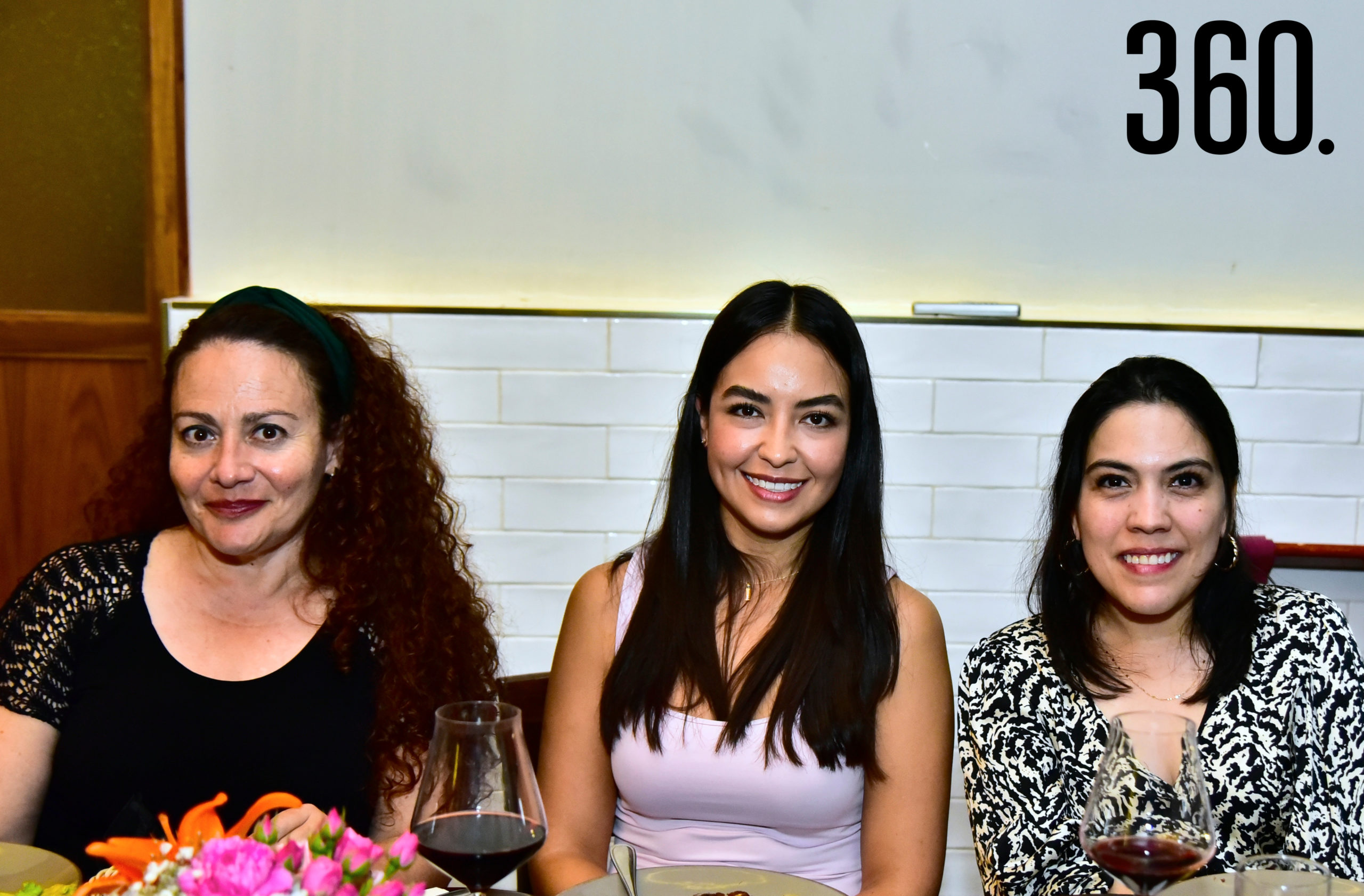 María Gorrete, Idalia Galindo y Mariana Flores.