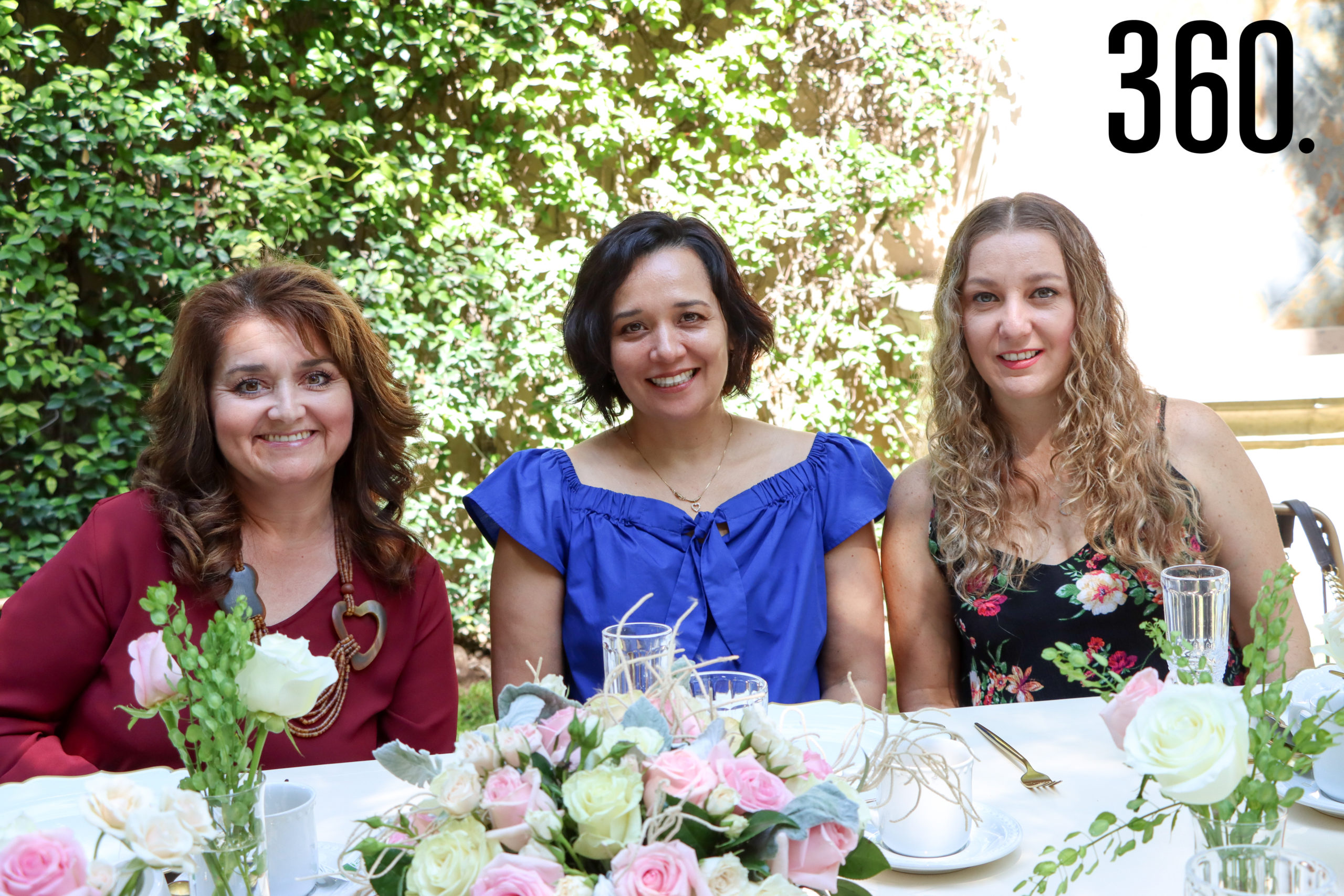 Angélica García, Martha Vélez y Janny Reyes.